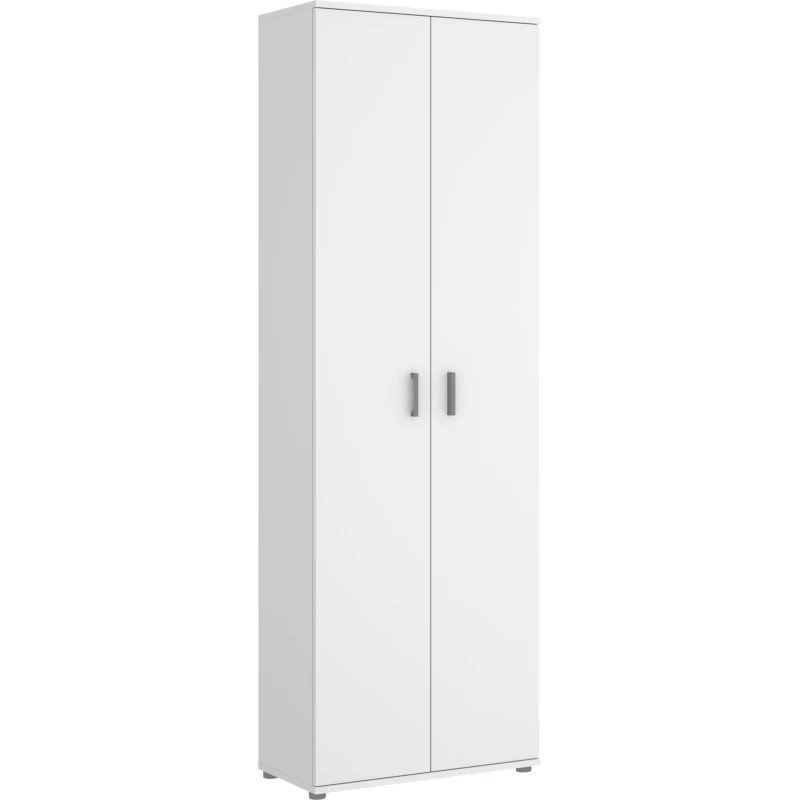 Armario multiusos 2 puertas + 6 estantes