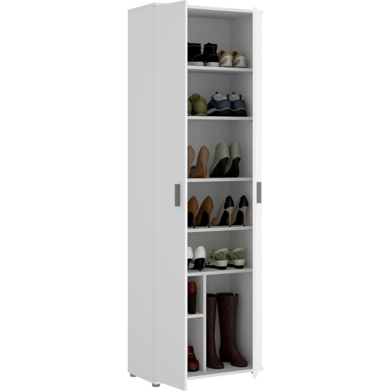 Armario multiusos 2 puertas + 6 estantes - Imagen 2
