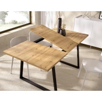 Mesa extensible para comedor rectangular