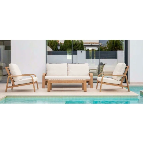 Conjunto Sudáfrica con acabado en madera