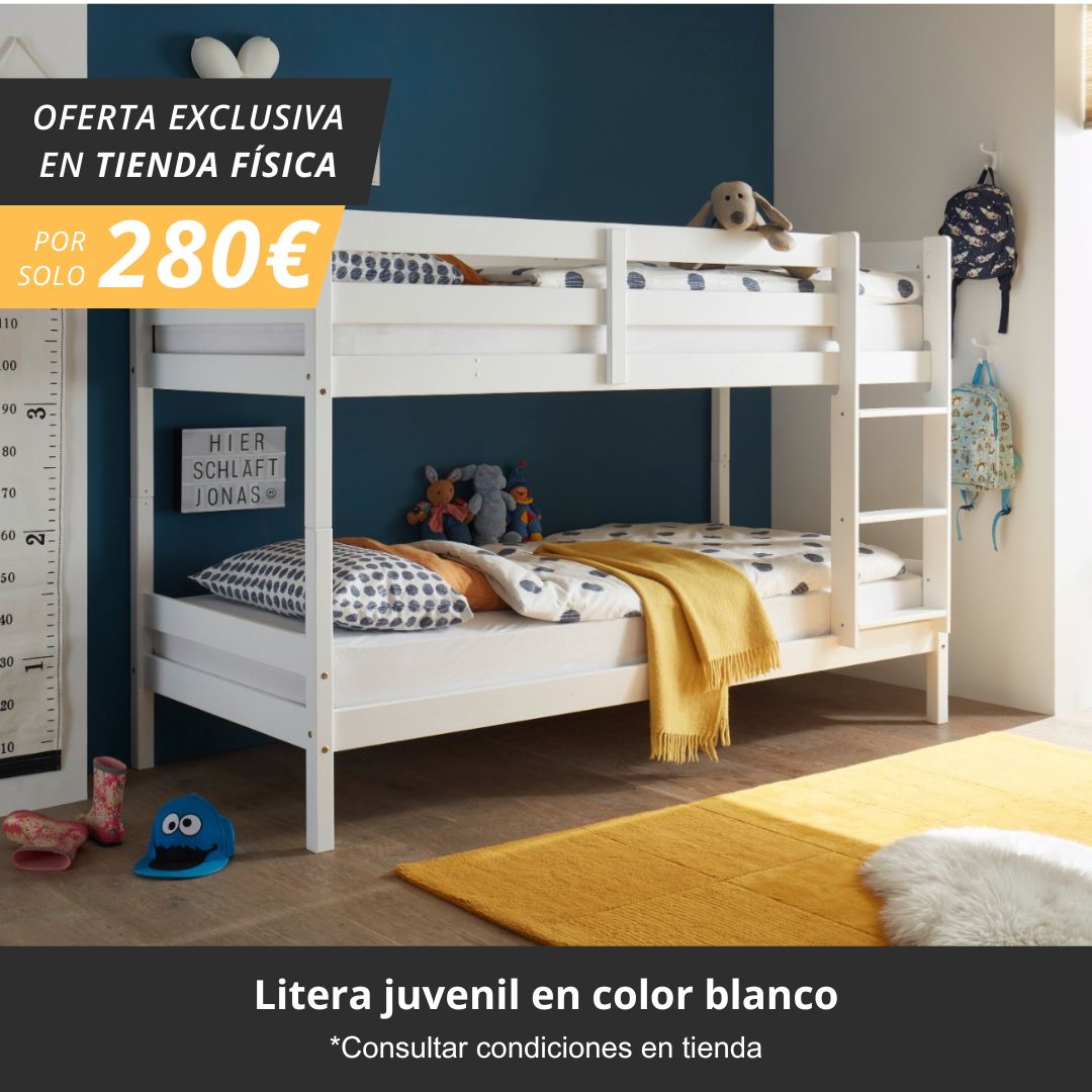 litera juvenil blanca en oferta