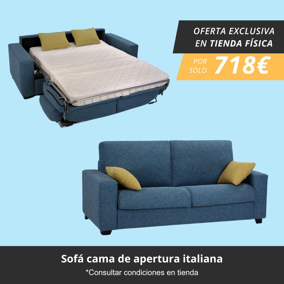 sofá cama italiano en oferta