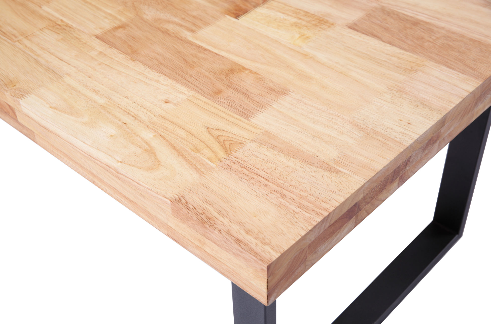 MESA CENTRO NATURAL 120 x 60 CM ROBLE NORDISH / NEGRO. - Imagen 2
