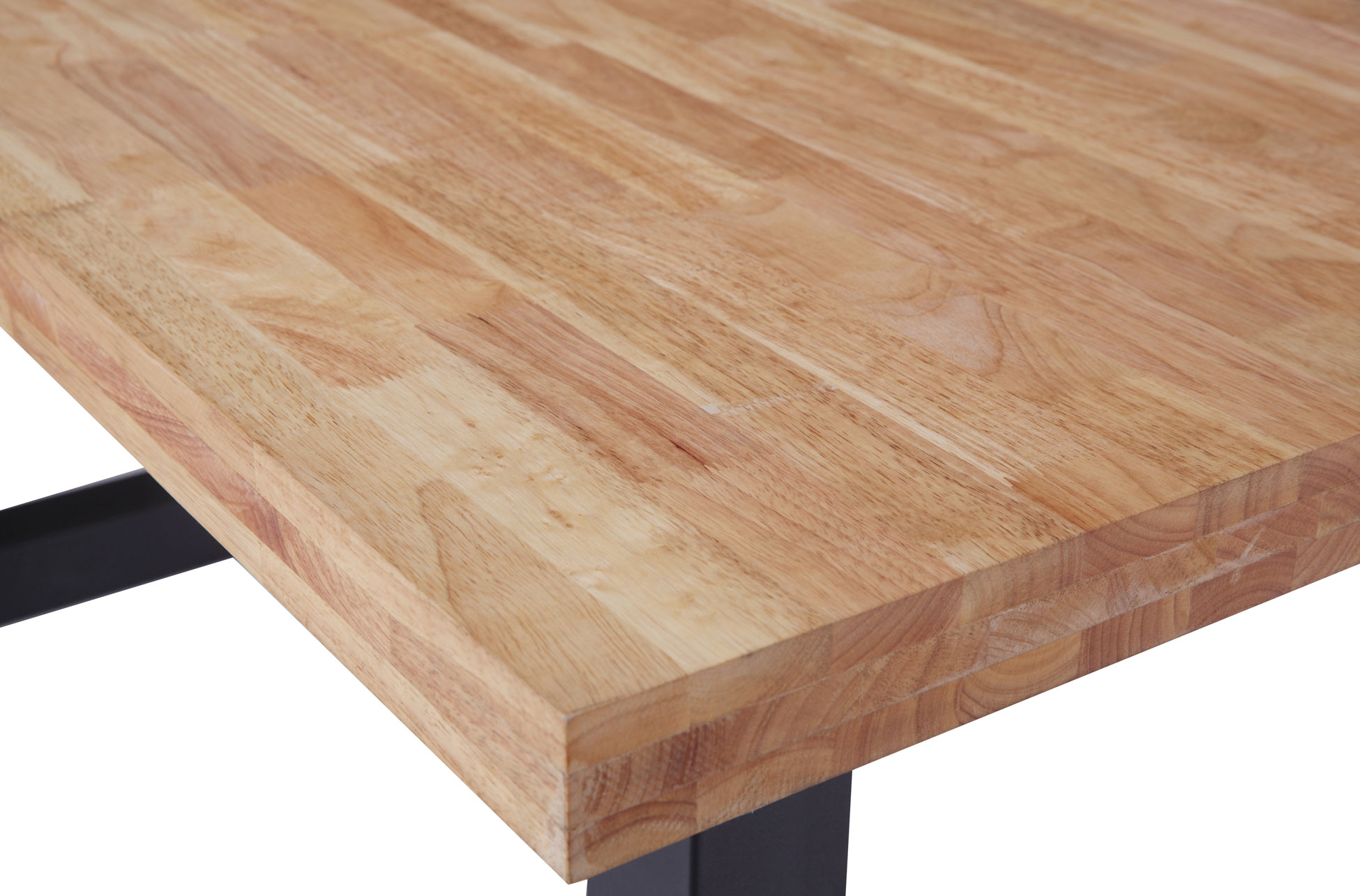 MESA COMEDOR FIJA LOFT 160 x 100 CM ROBLE NORDISH / NEGRO. - Imagen 5