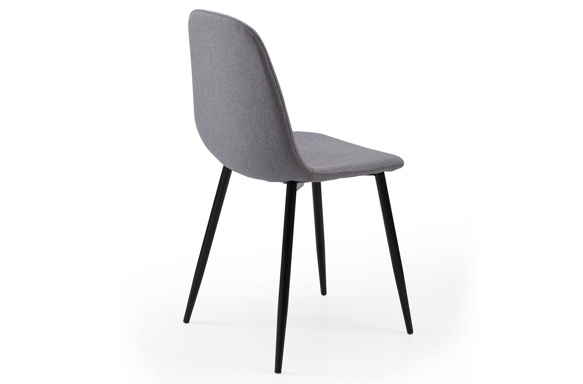 SILLA COMEDOR HALL TEJIDO TEX GRIS. - Imagen 3