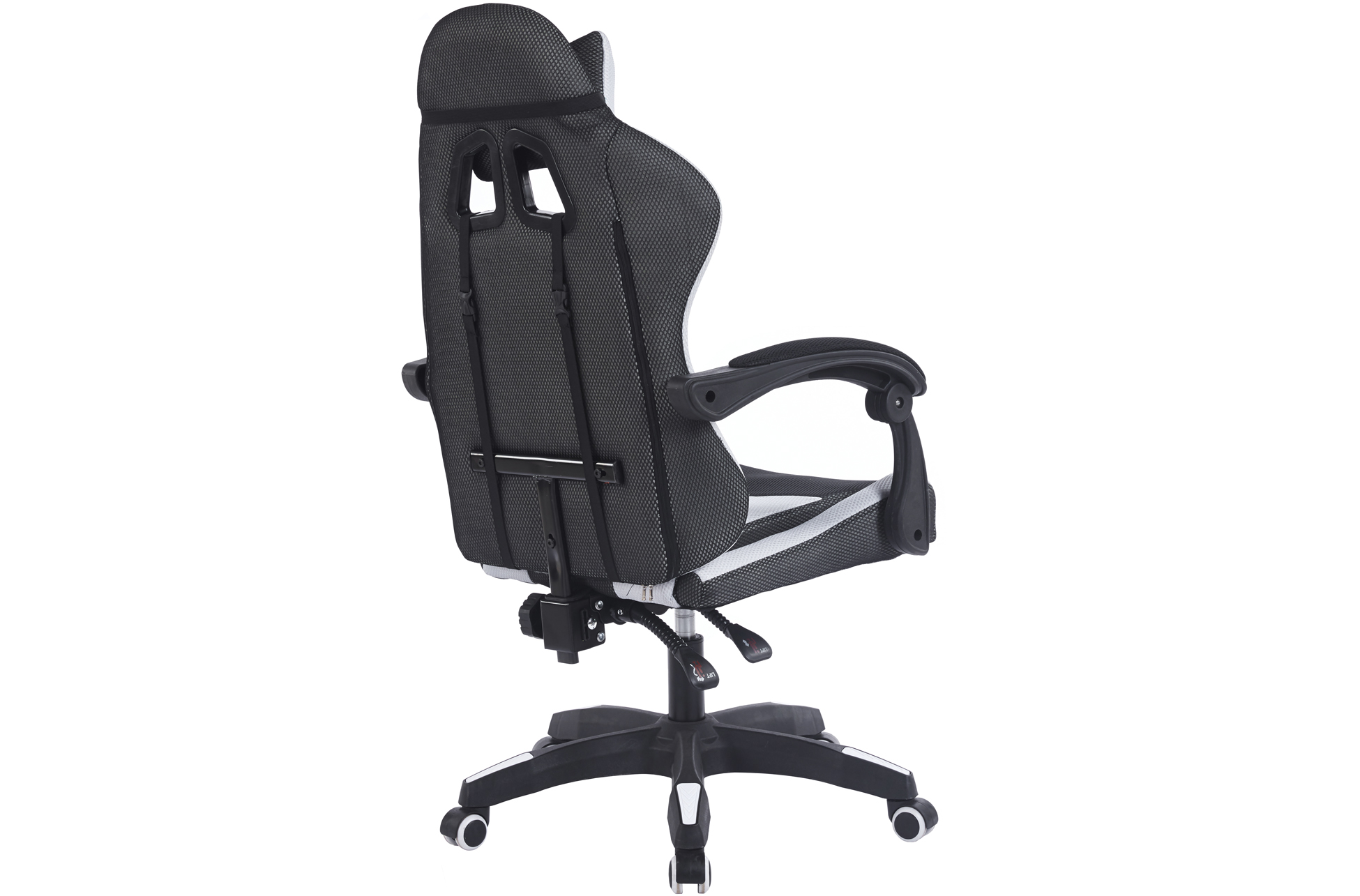 SILLON GIRATORIO GAMING MASTER RED TRANSPIRABLE NEGRO - Imagen 3