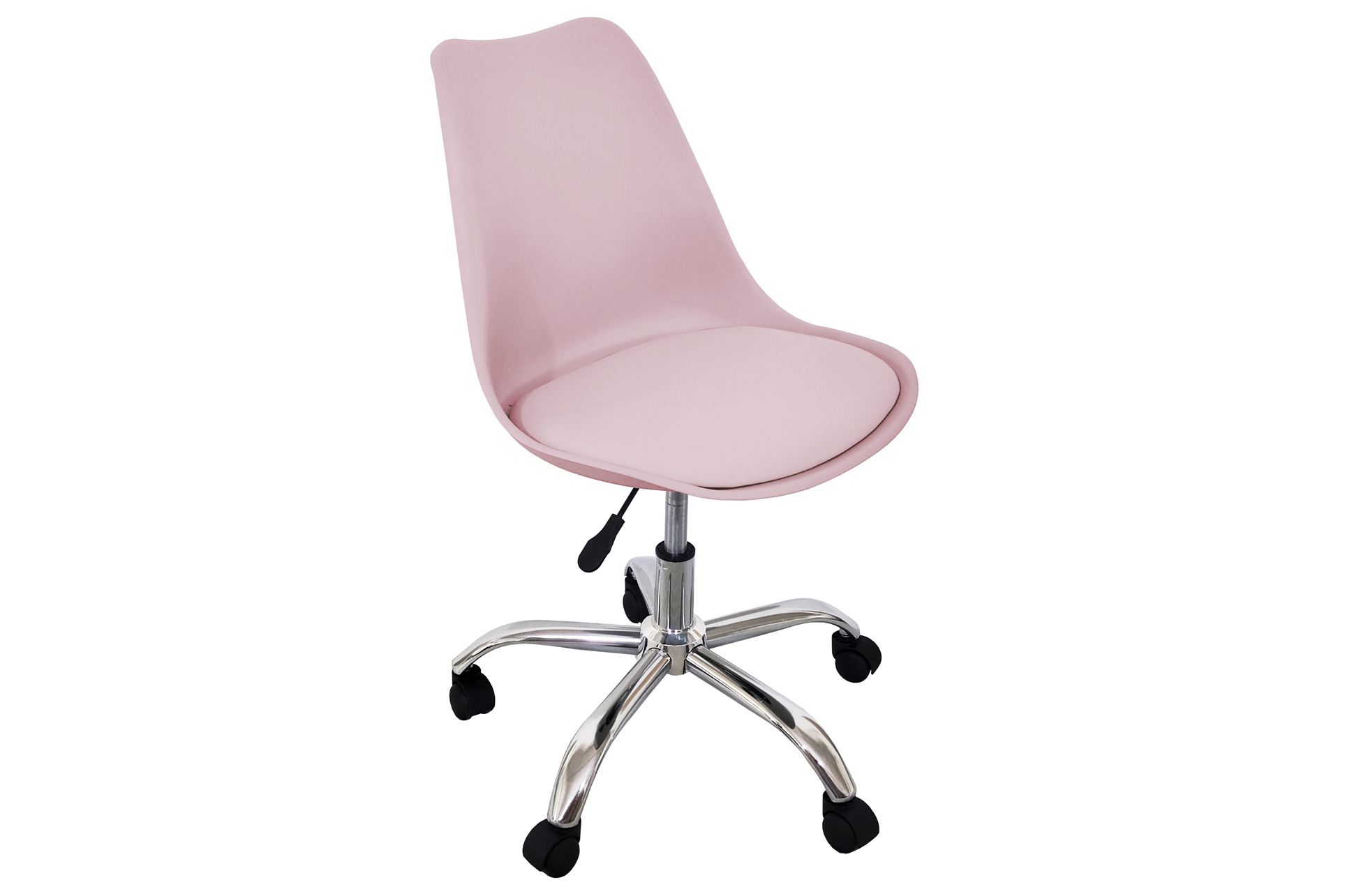 SILLA GIRATORIA ENJOY ROSA