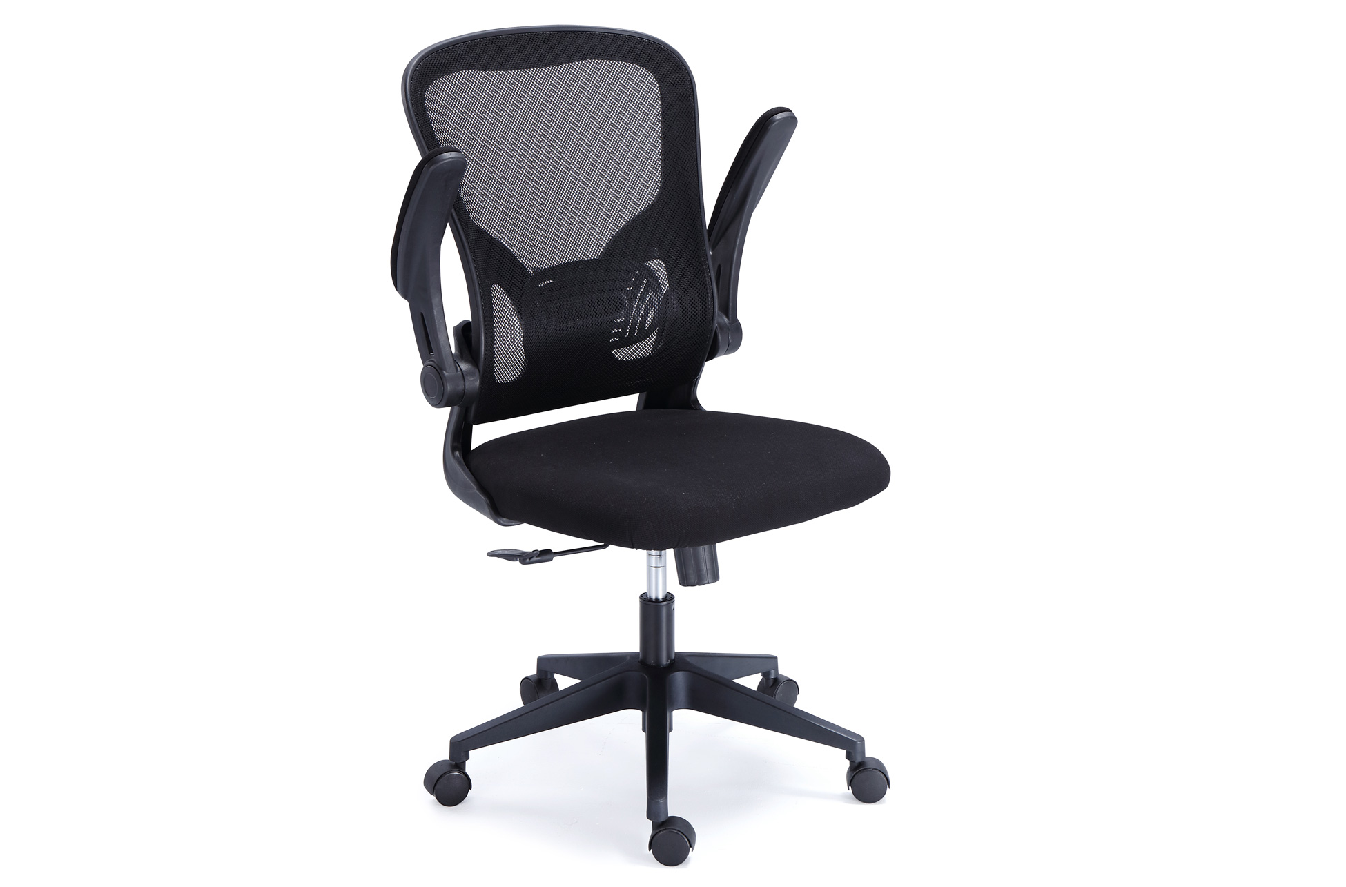 SILLA GIRATORIA LEXI RED TRANSPIRABLE NEGRO / ESTRUCTURA NEGRA - Imagen 3