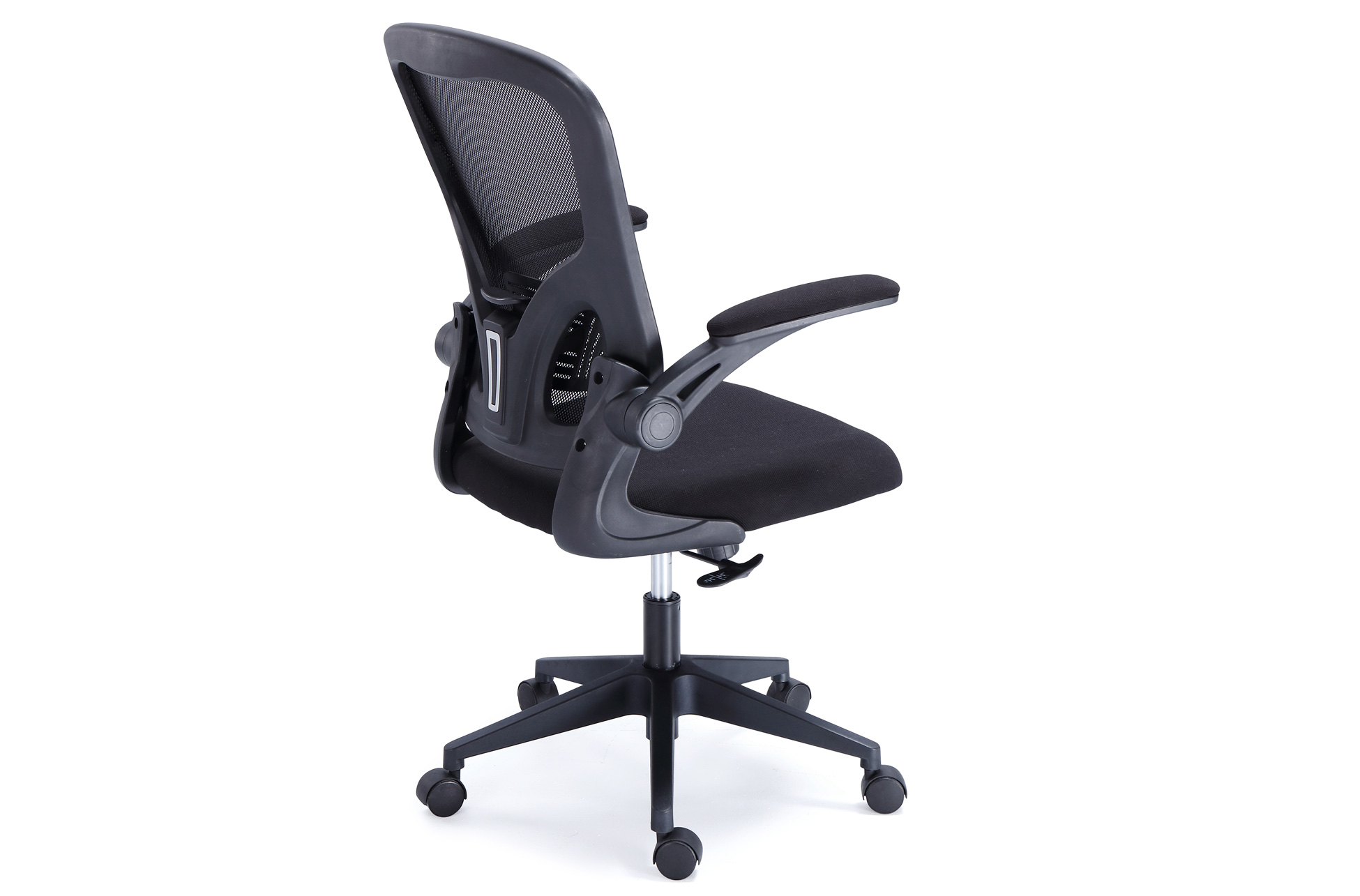 SILLA GIRATORIA LEXI RED TRANSPIRABLE NEGRO / ESTRUCTURA NEGRA - Imagen 4