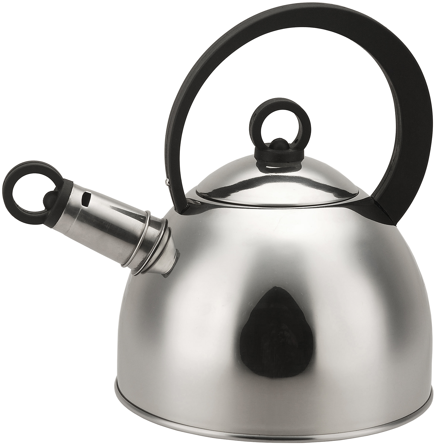 PAVA ACERO 2,5L C/SILBADOR APTO PARA GAS,VITRO,INDUCC.,ELEC