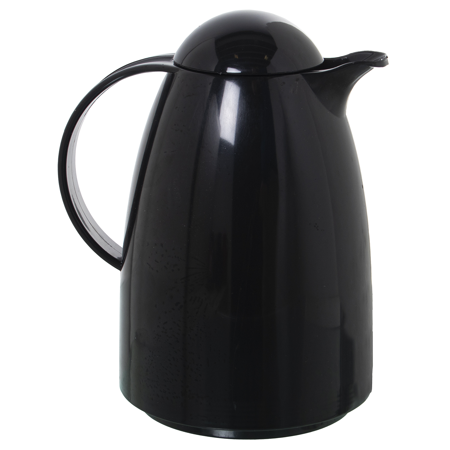 JARRA TERMO NEGRO POLIPROPILENNO VIDRIO 1L, LIBRE DE BPA