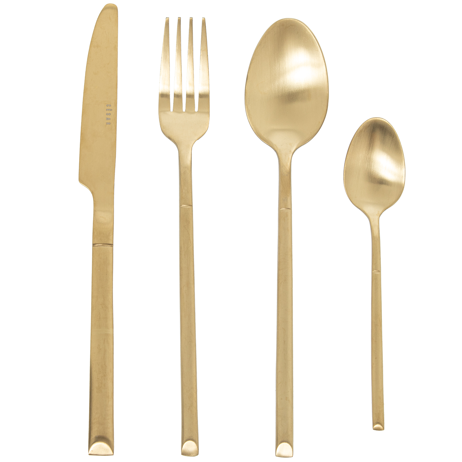 SET 24 CUBIERTOS ACERO INOXIDABLE PLATA BRILLO (NOAH)