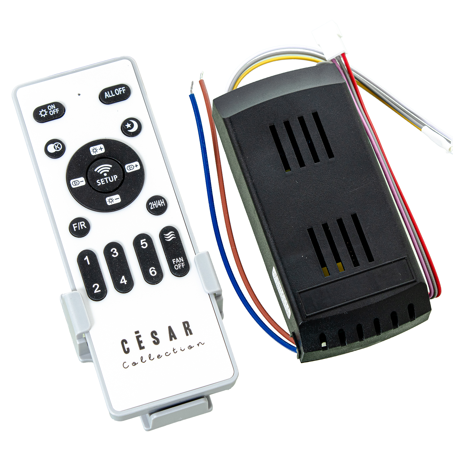 CONTROL REMOTO Y RECEPTOR VENTILADOR DEL 04650 AL 04669