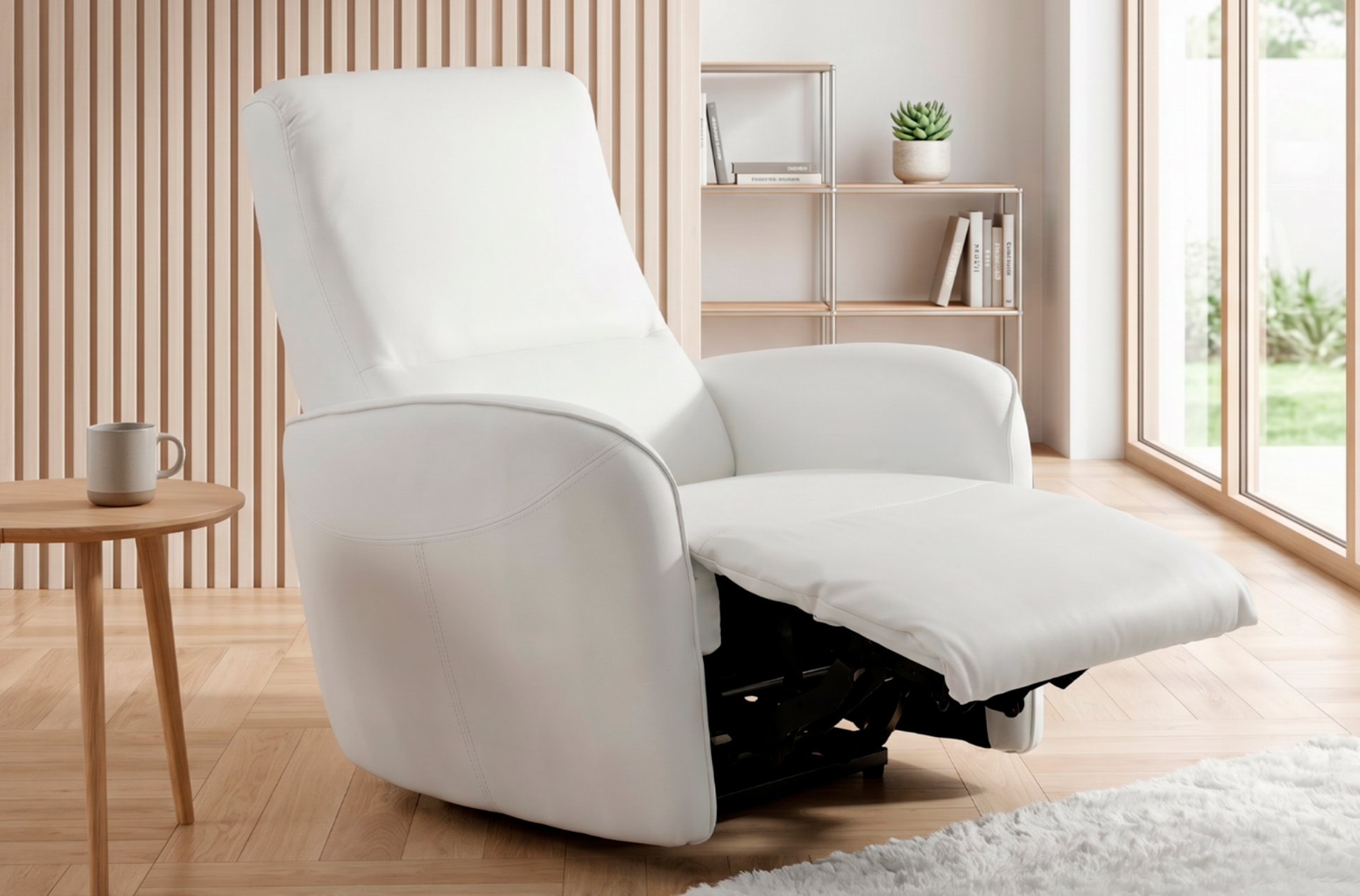 SILLÓN RELAX MODELO CUORE BLANCO