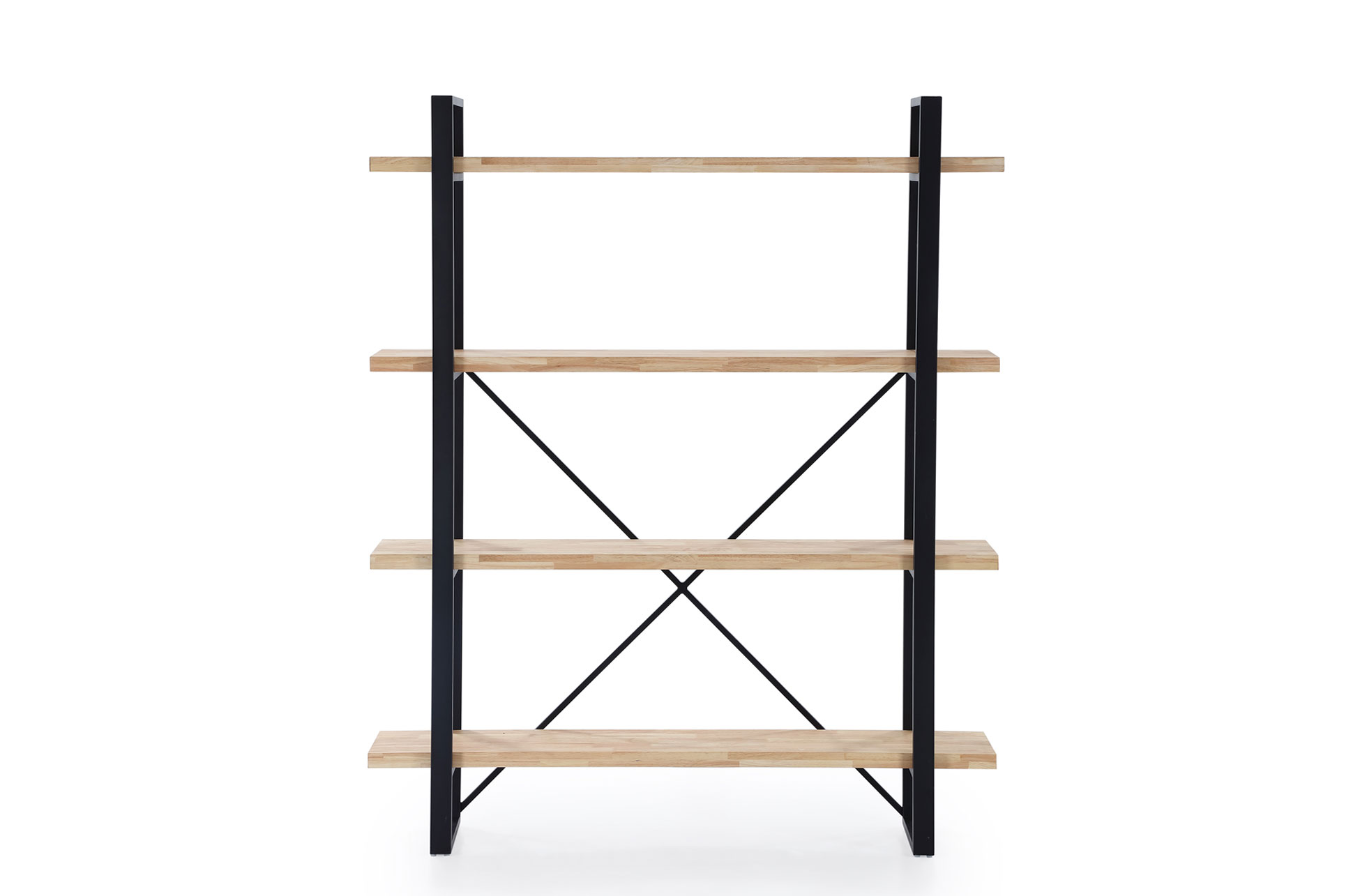 ESTANTERIA ALTA PLANK ROBLE NORDISH / NEGRO. - Imagen 3