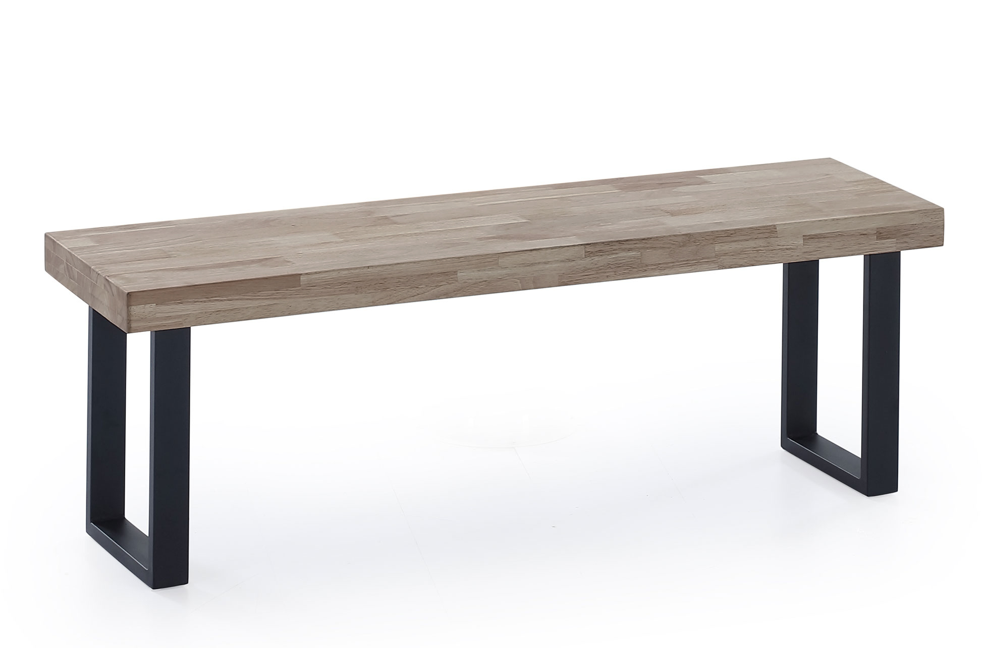 BANCO ASIENTO LOFT ROBLE HONEY / NEGRO. - Imagen 2