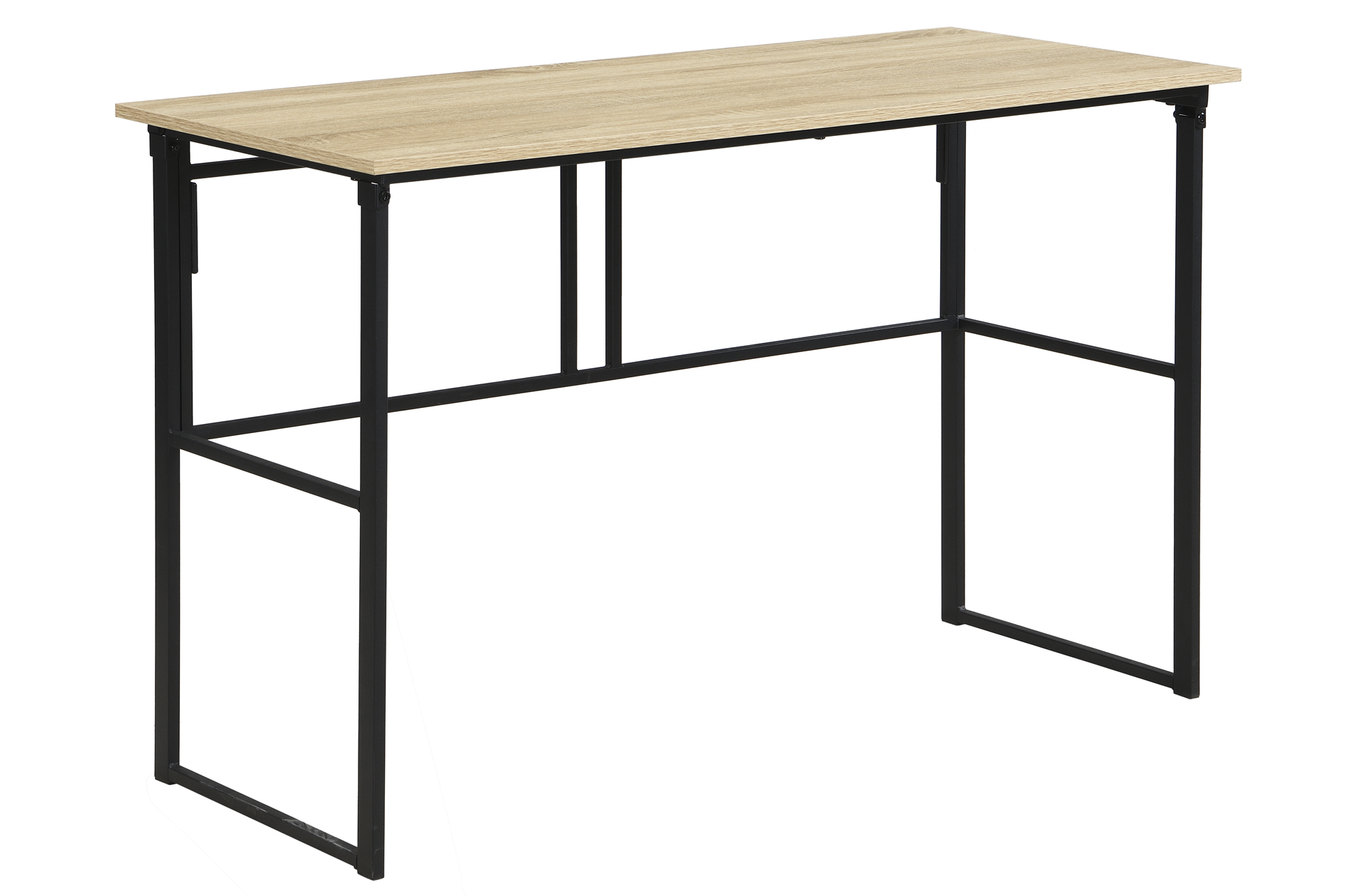 MESA ESTUDIO PLEGABLE 120 x 50 CM 0AK / NEGRO - Imagen 2