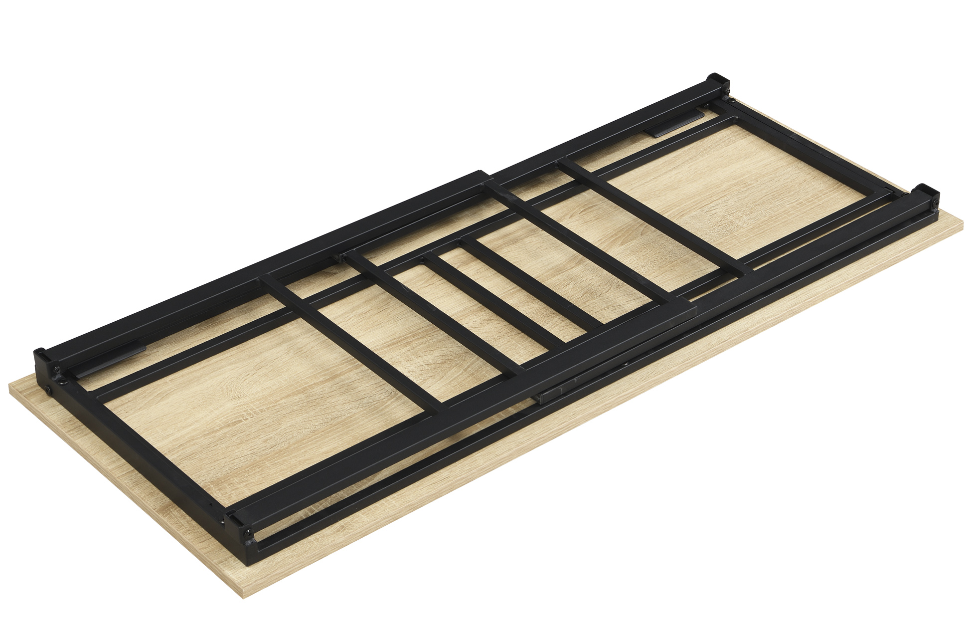 MESA ESTUDIO PLEGABLE 120 x 50 CM 0AK / NEGRO - Imagen 5
