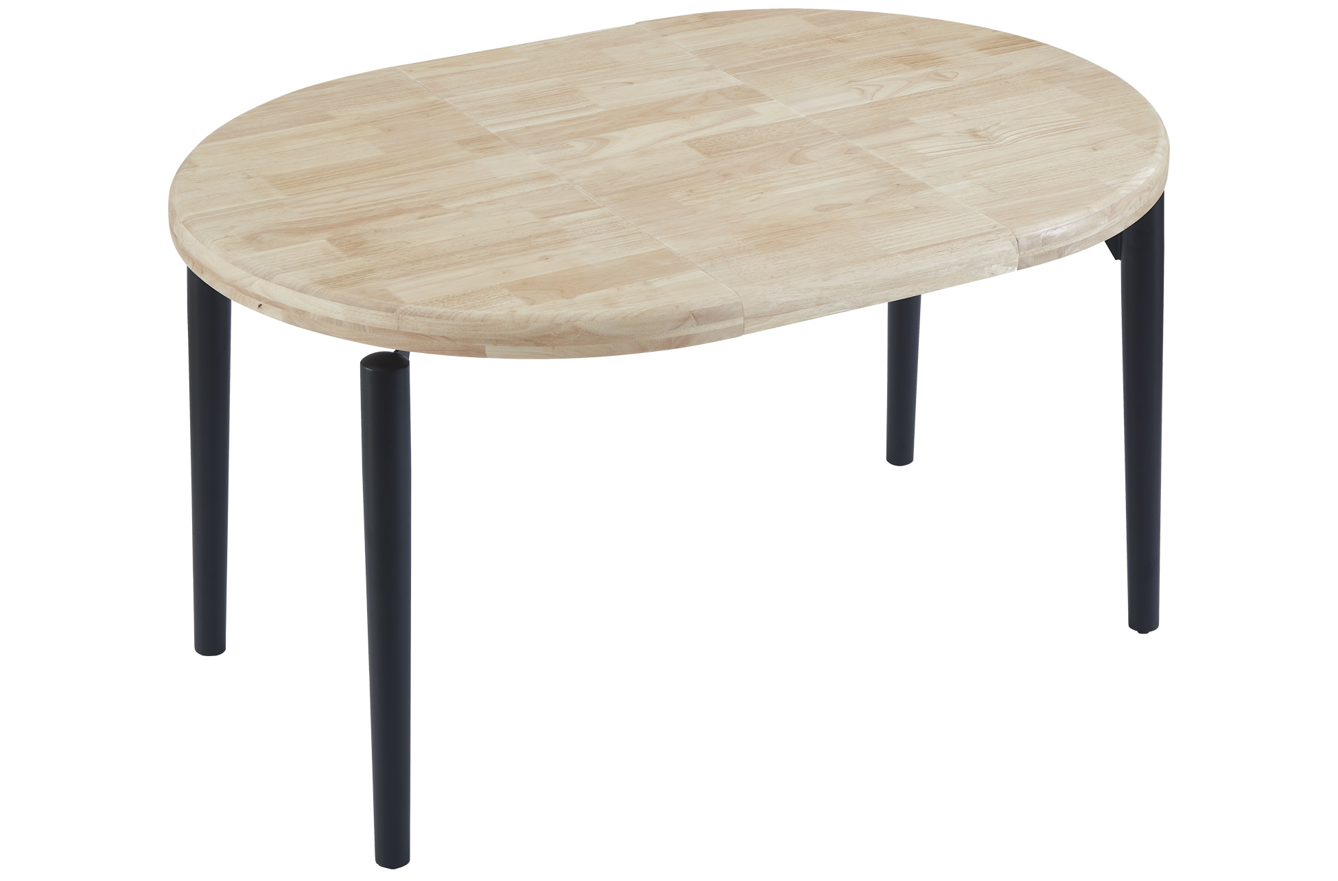 MESA COMEDOR REDONDA EXTENSIBLE 100 - 140 - 180 CM MOON NORDISH / NEGRO. - Imagen 4