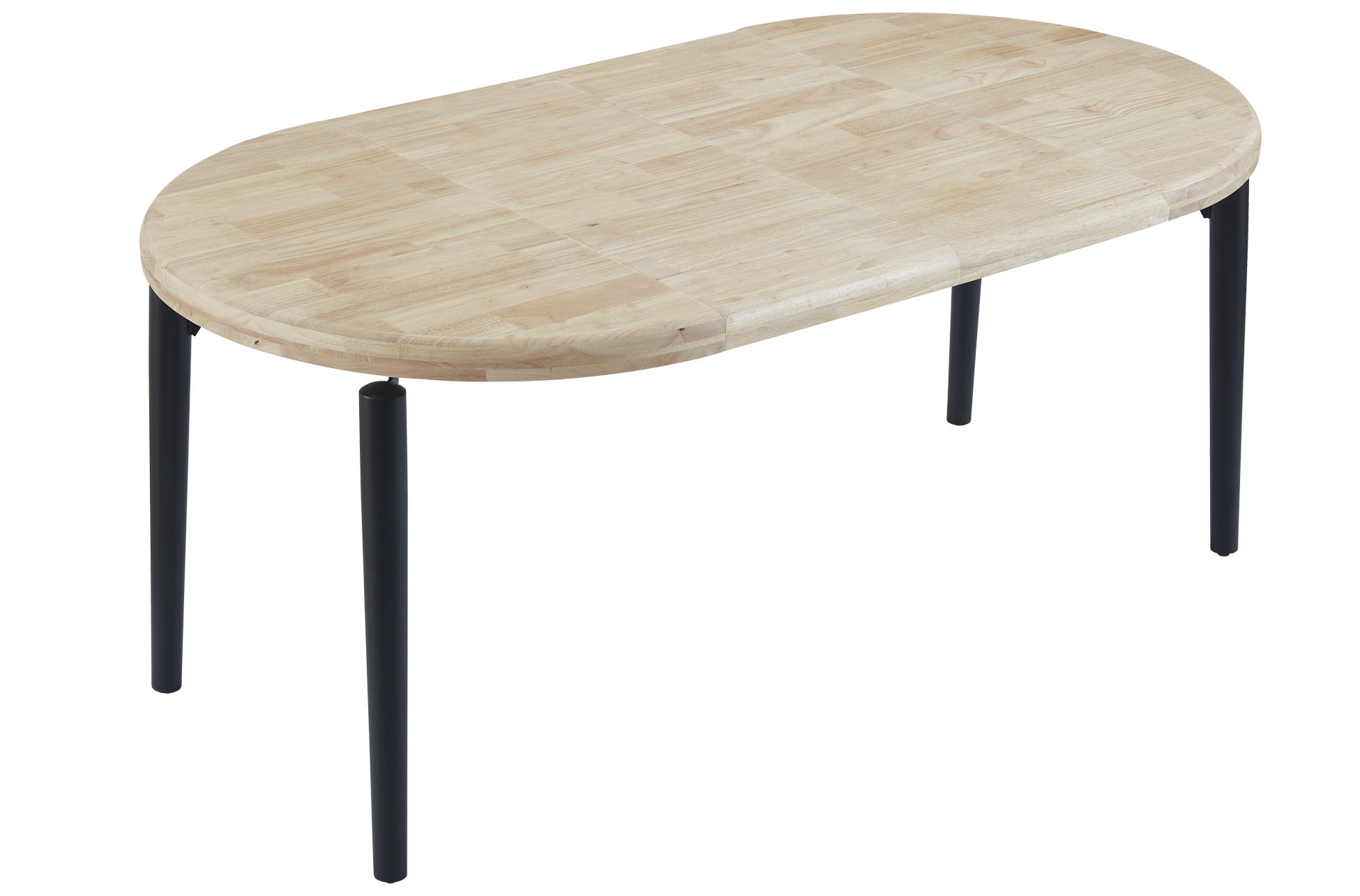MESA COMEDOR REDONDA EXTENSIBLE 100 - 140 - 180 CM MOON NORDISH / NEGRO. - Imagen 6