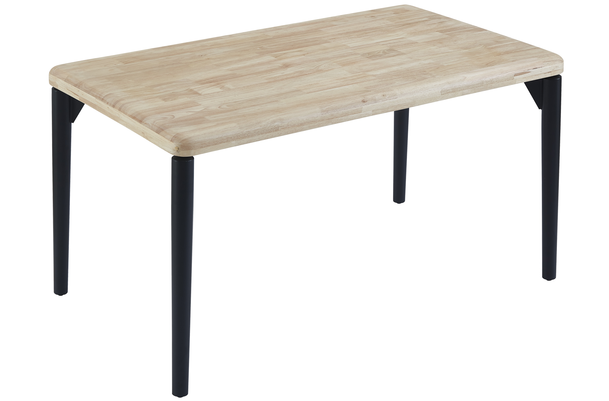 MESA COMEDOR FIJA MOON 140 x 80 CM NORDISH / NEGRO. - Imagen 2