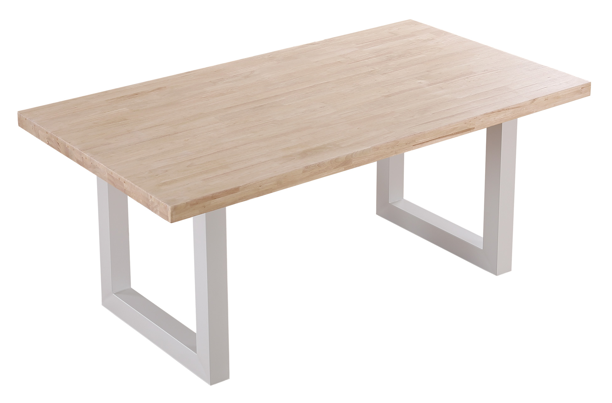 MESA COMEDOR FIJA LOFT 180 x 100 CM ROBLE NORDISH / BLANCO. - Imagen 2