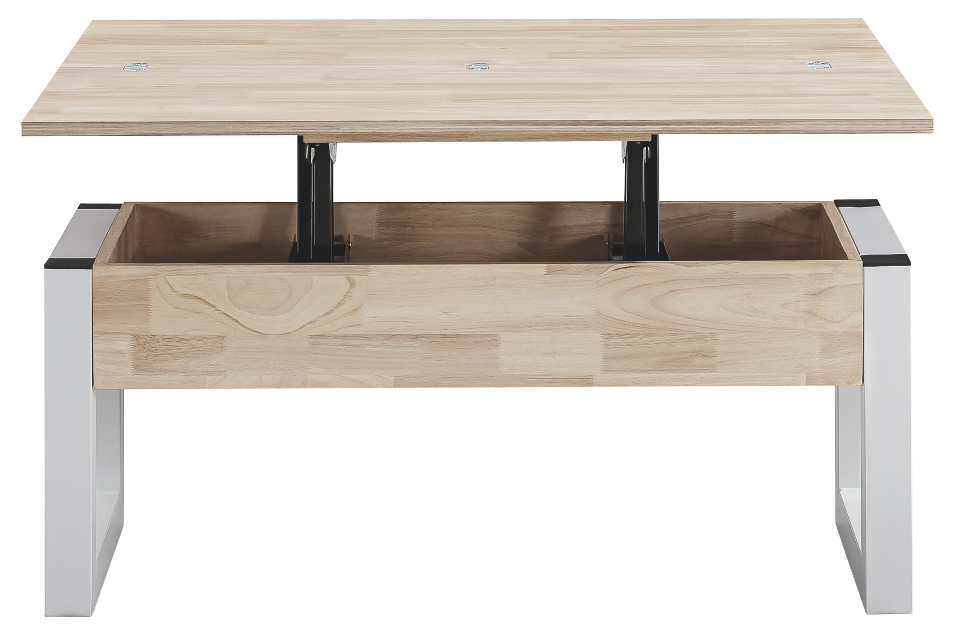 MESA CENTRO ELEVABLE Y EXTENSIBLE LOFT ADVANCE NORDISH / BLANCO - Imagen 3
