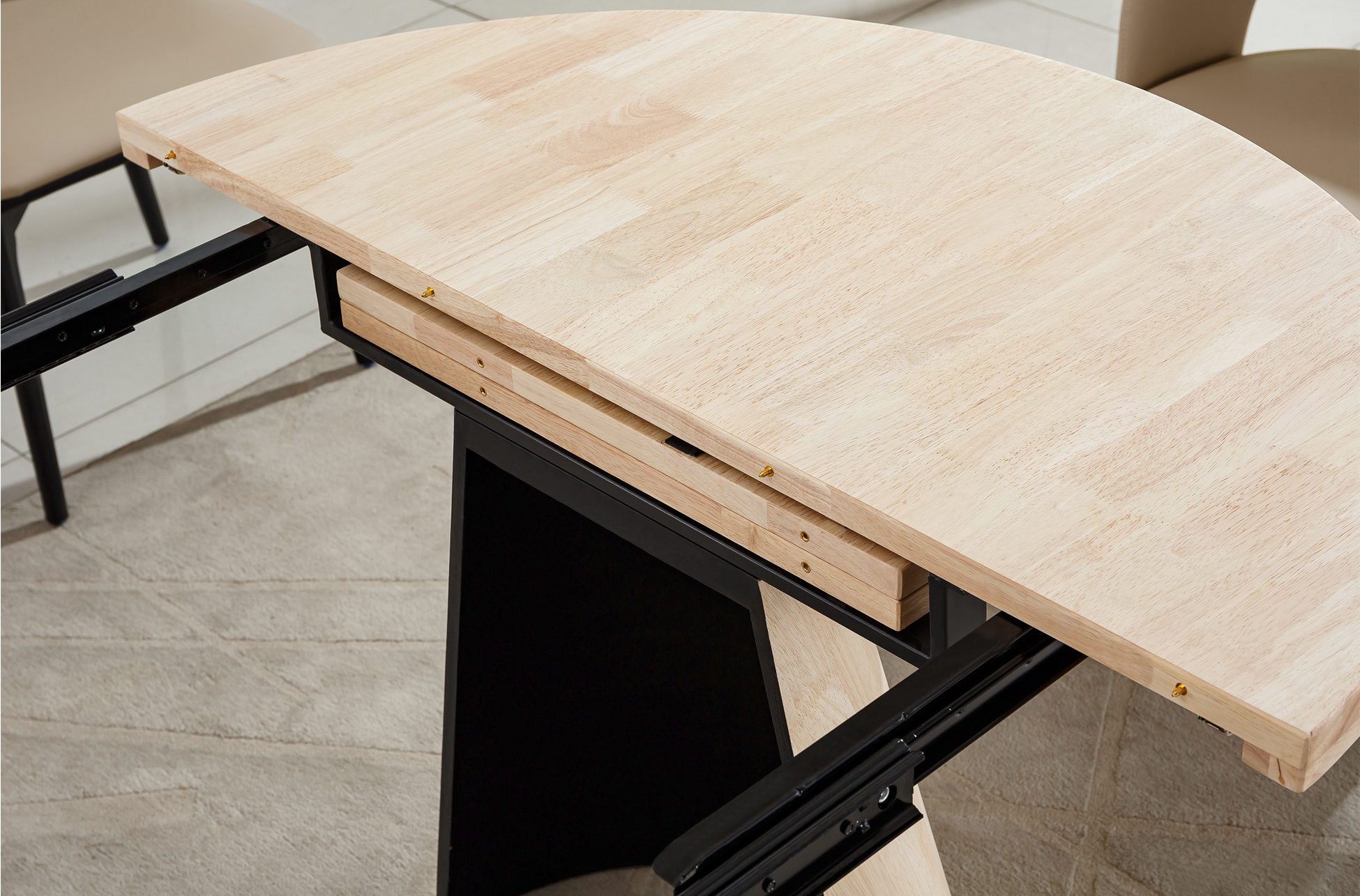 MESA COMEDOR EXTENSIBLE KENIA 120 - 160 - 200 CM NORDISH. - Imagen 9