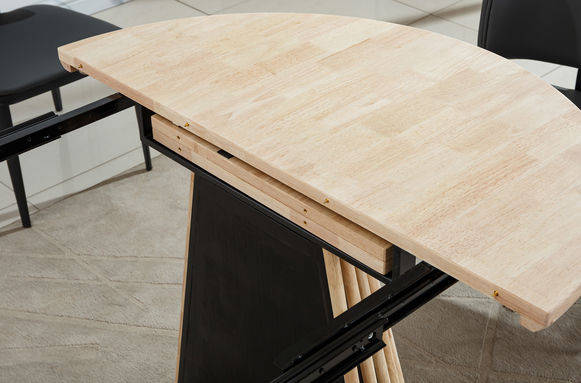 MESA COMEDOR EXTENSIBLE GROVE 120 - 160 - 200 CM NORDISH - Imagen 9