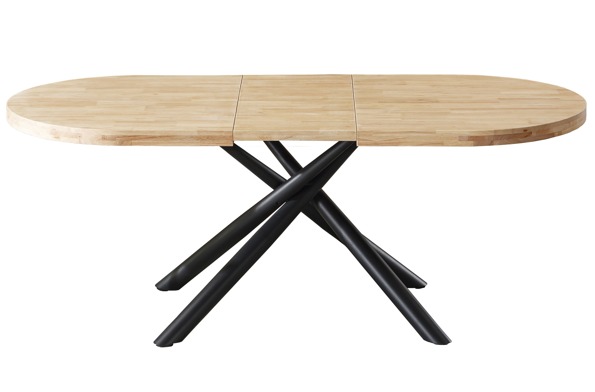 MESA COMEDOR EXTENSIBLE SENDA 160 - 200 -240 CM NORDISH / NEGRO - Imagen 2