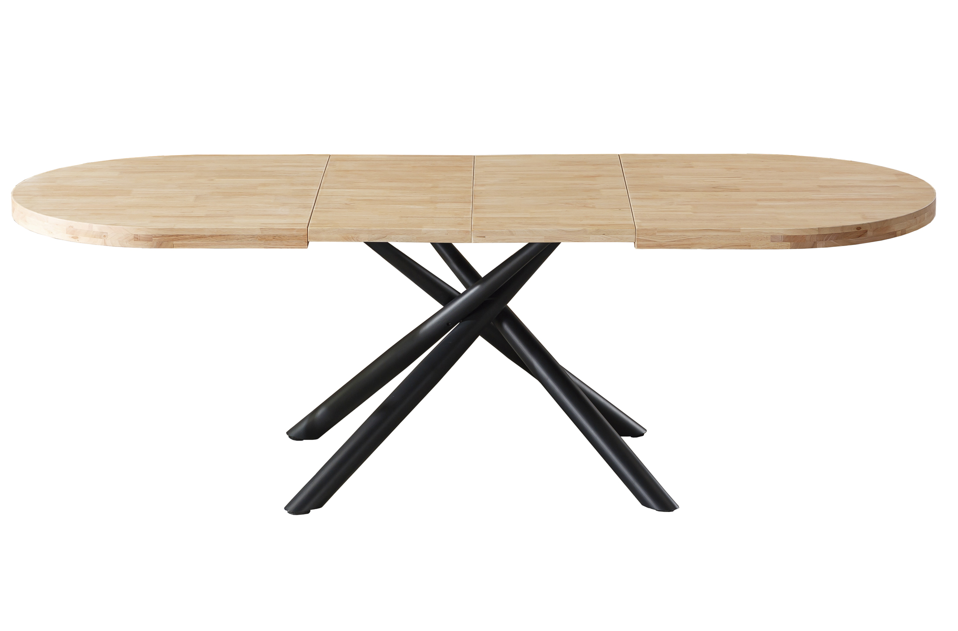 MESA COMEDOR EXTENSIBLE SENDA 160 - 200 -240 CM NORDISH / NEGRO - Imagen 3