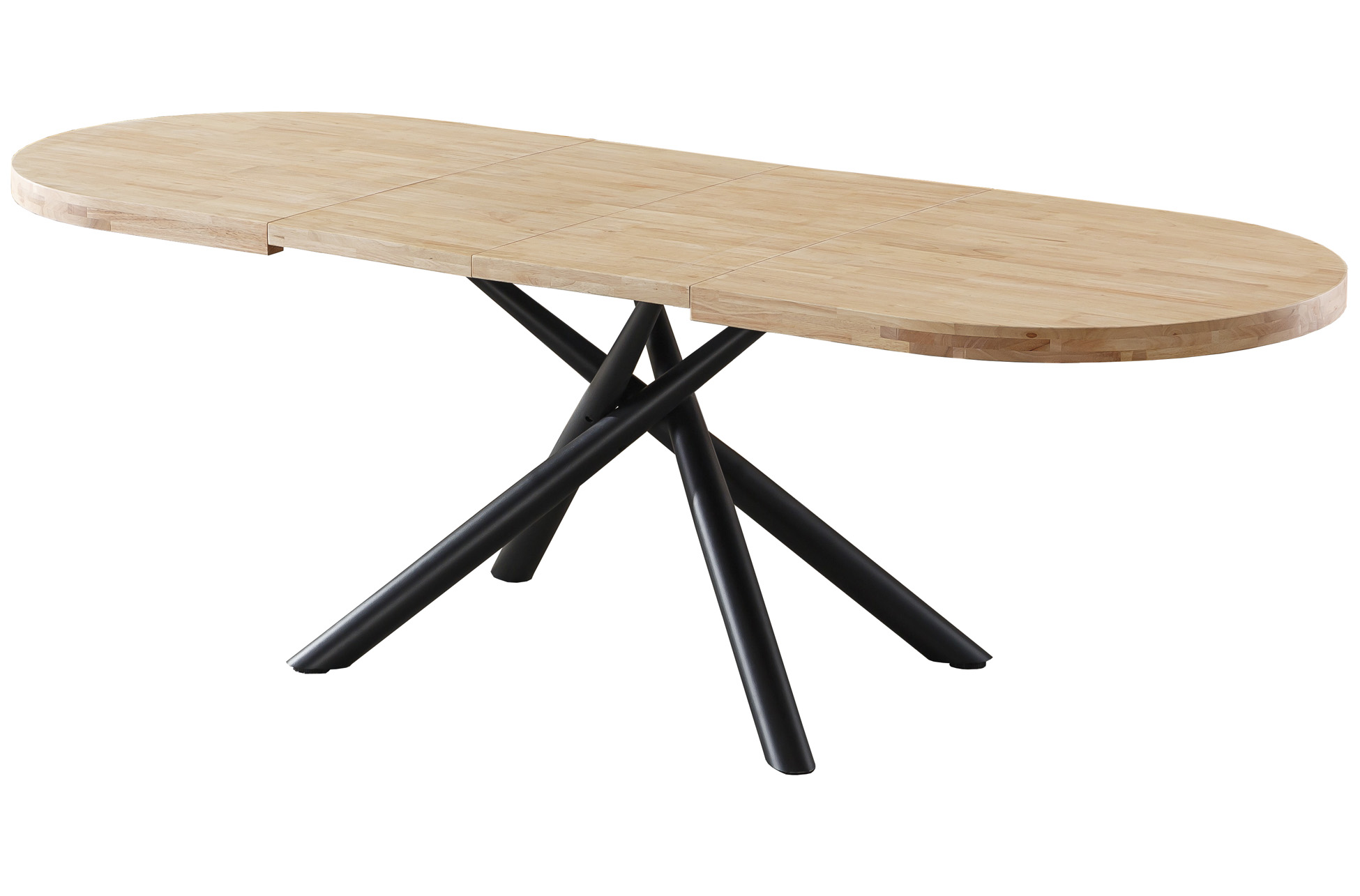MESA COMEDOR EXTENSIBLE SENDA 160 - 200 -240 CM NORDISH / NEGRO - Imagen 4