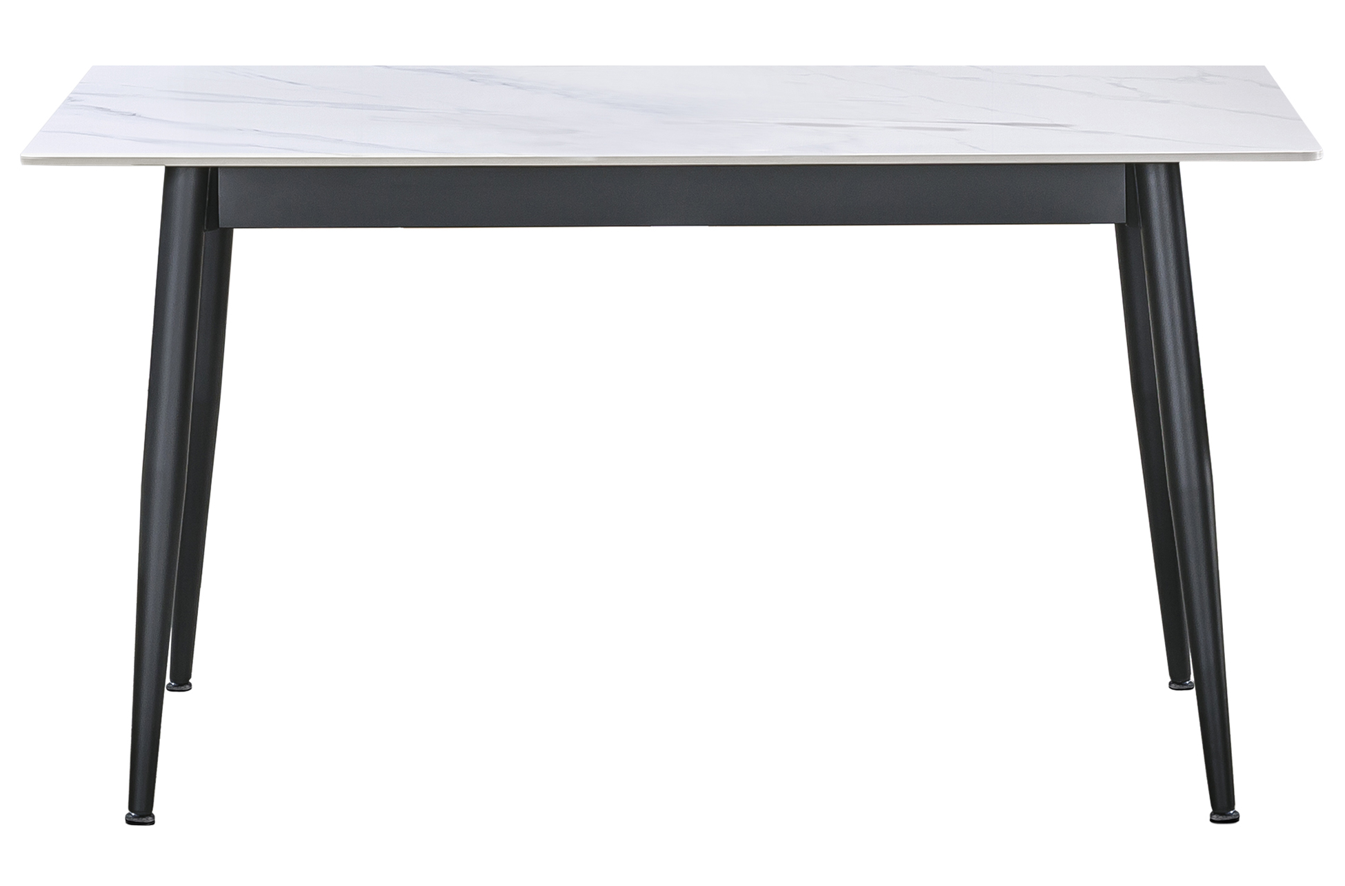 MESA COMEDOR FIJA BERNA 140 x 80 CM CERAMIC BLANCO - Imagen 3