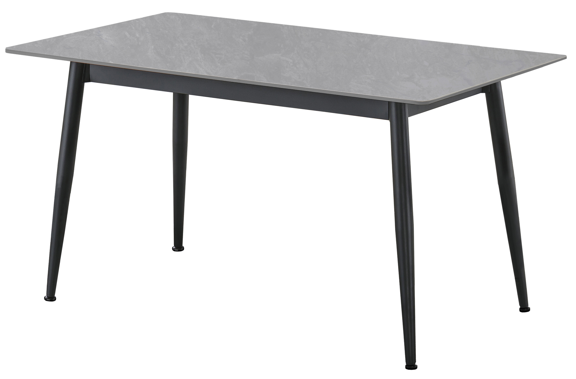 MESA COMEDOR FIJA BERNA 140 x 80 CM CERAMIC GREES GRIS - Imagen 2
