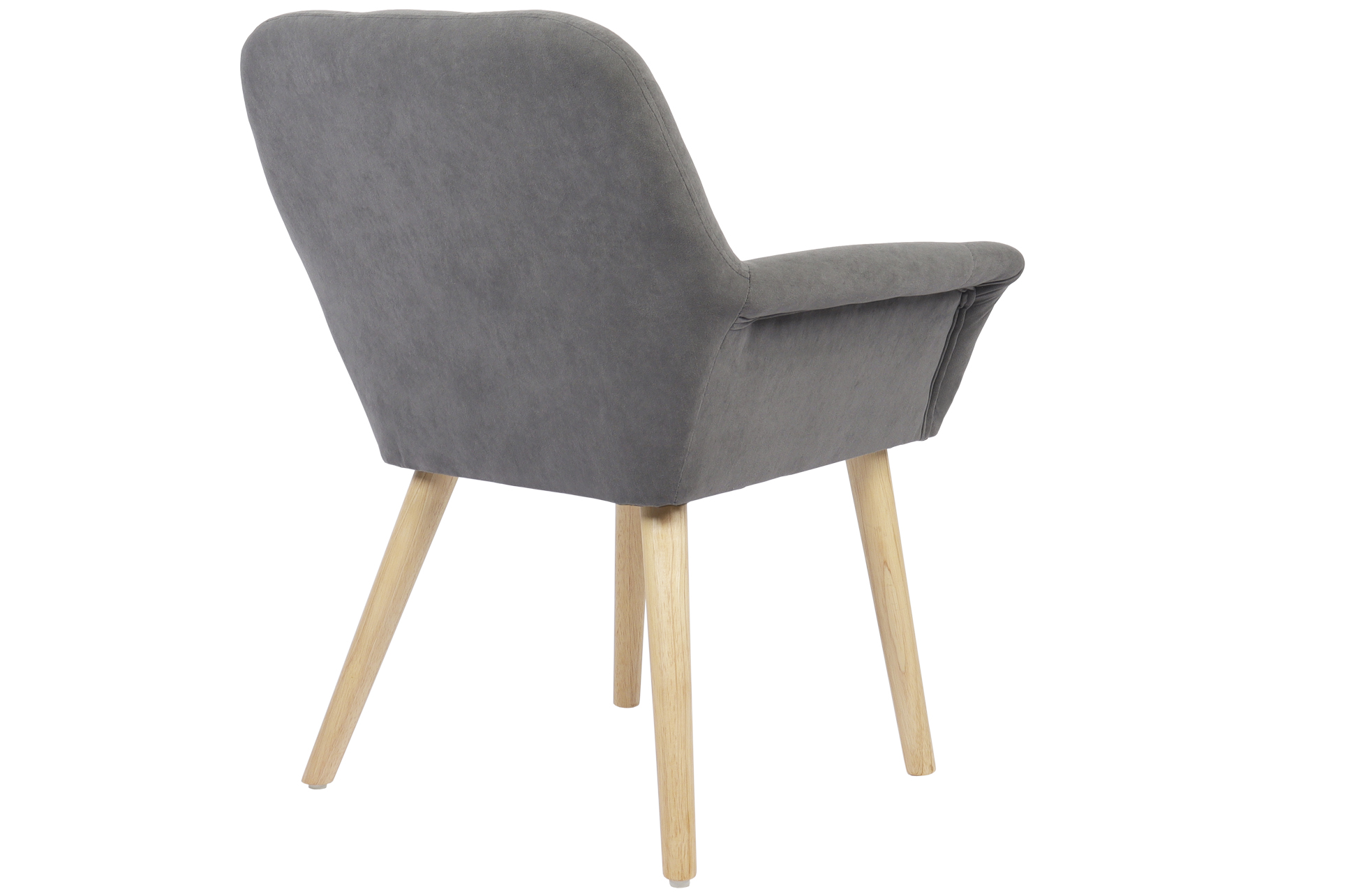 SILLA COMEDOR NATURE MICROFIBRA GRIS - Imagen 5