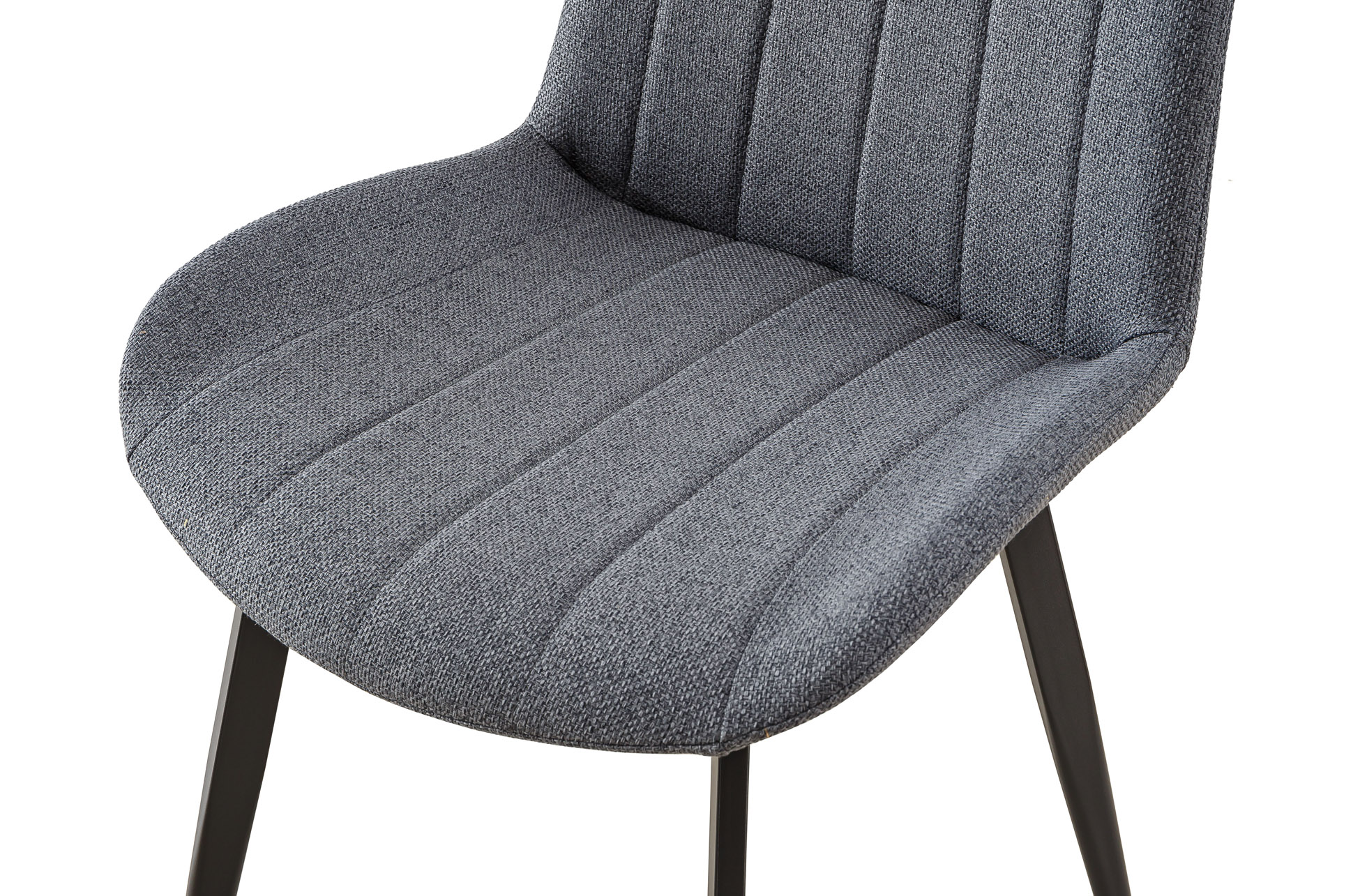 SILLA COMEDOR SOPHIE TEJIDO GRIS - Imagen 3