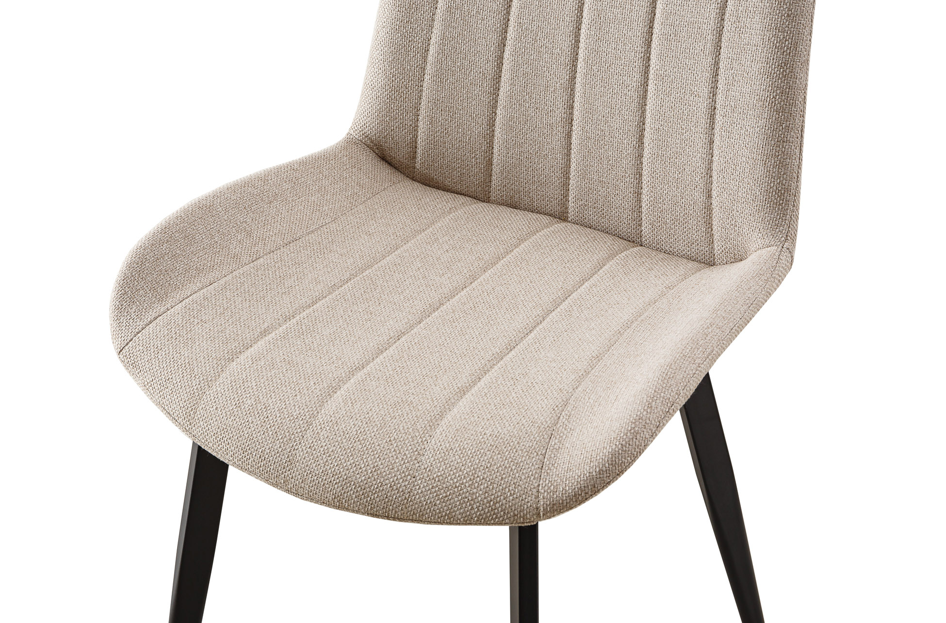 SILLA COMEDOR SOPHIE TEJIDO BEIGE - Imagen 3