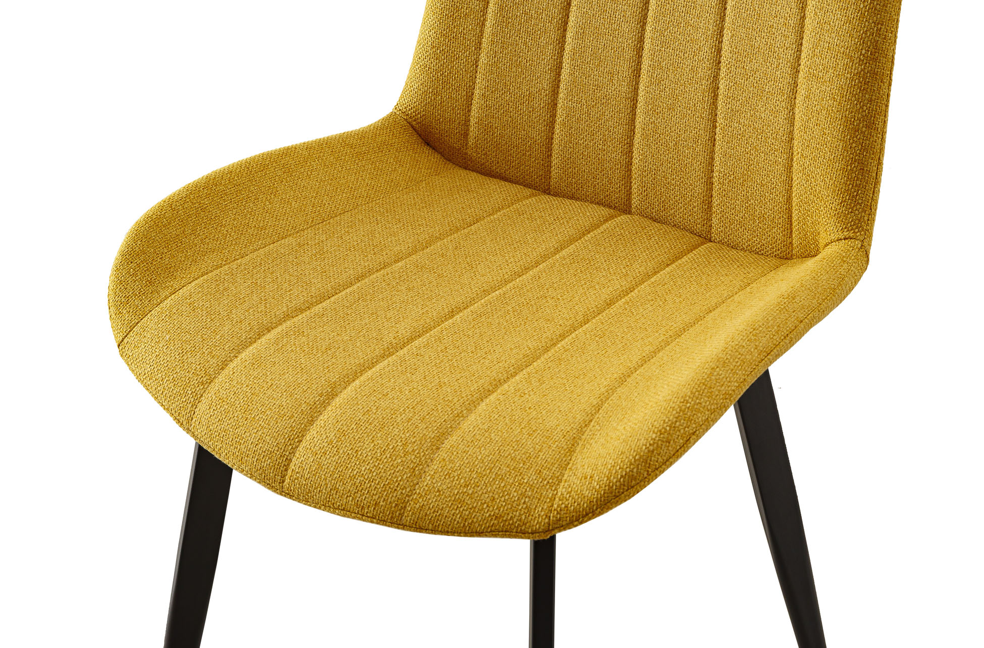 SILLA COMEDOR SOPHIE TEJIDO MOSTAZA - Imagen 3