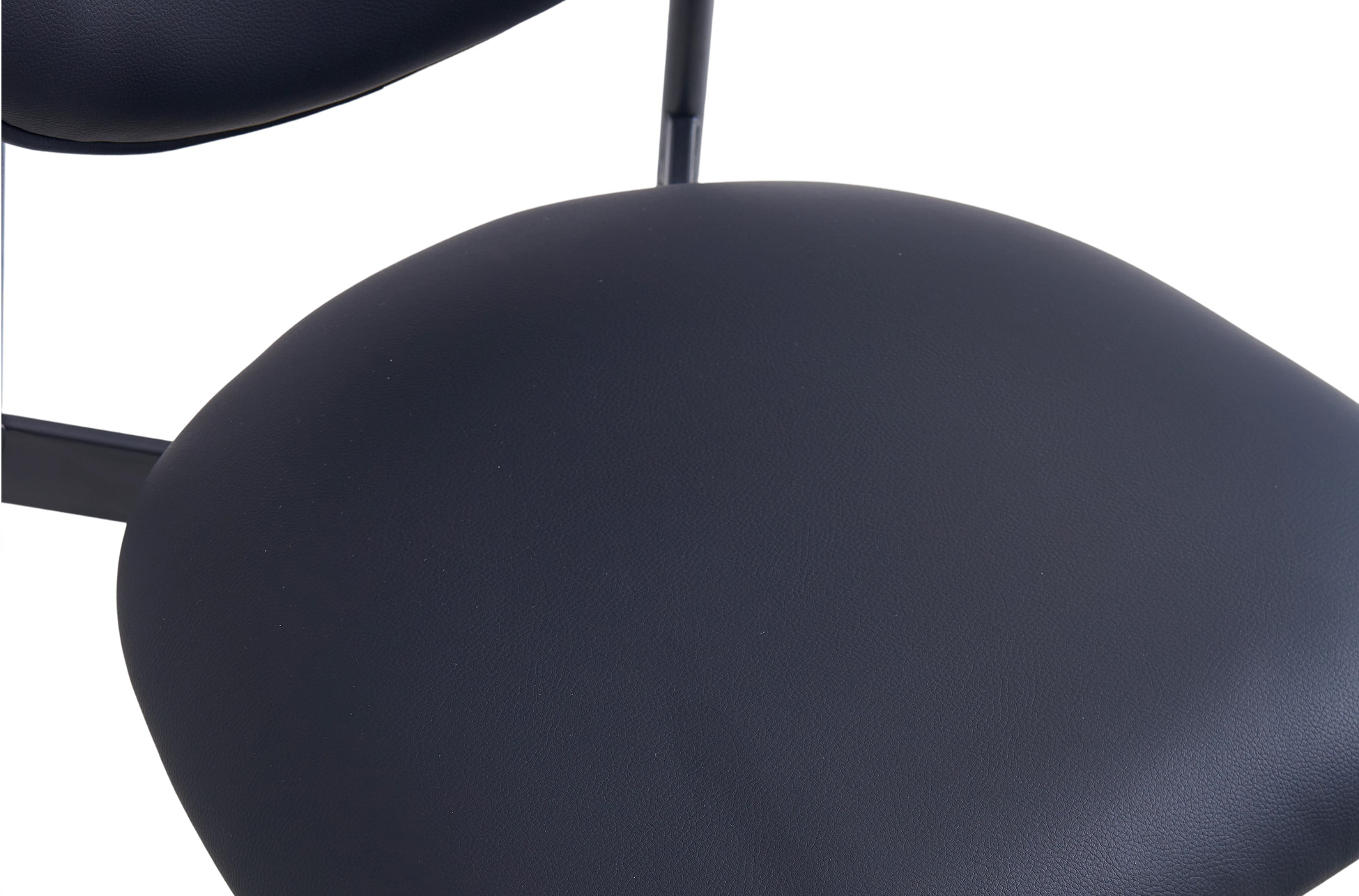 SILLA COMEDOR EVA SIMIL PIEL NEGRO - Imagen 5