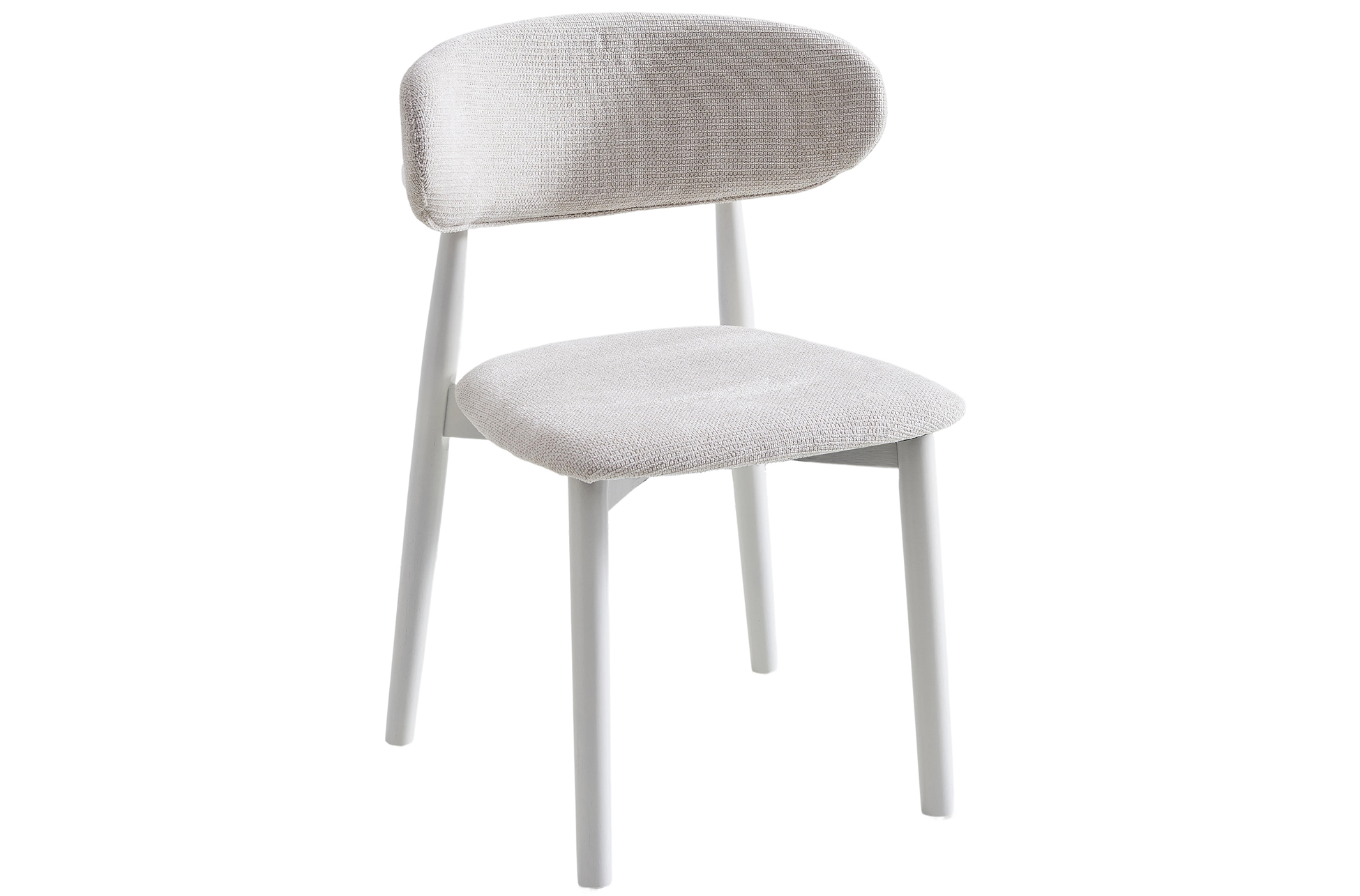 SILLA COMEDOR VERA BEIGE BLANCO - Imagen 3