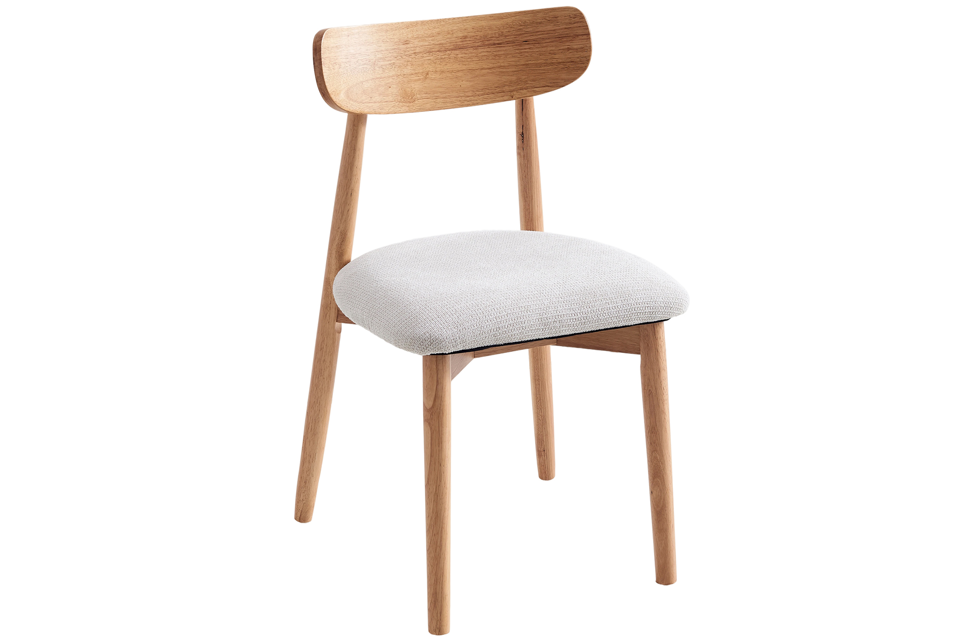 SILLA COMEDOR SHIA BEIGE / NATURAL - Imagen 2