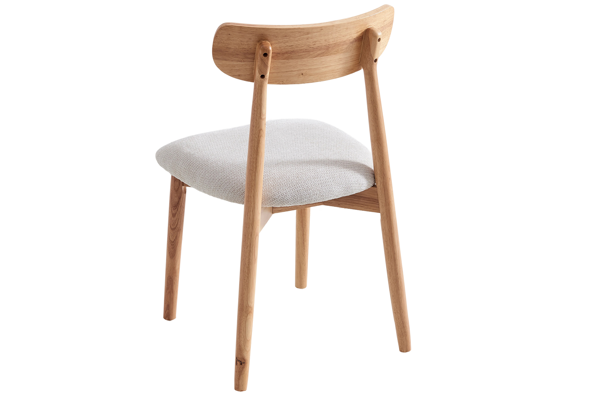 SILLA COMEDOR SHIA BEIGE / NATURAL - Imagen 3