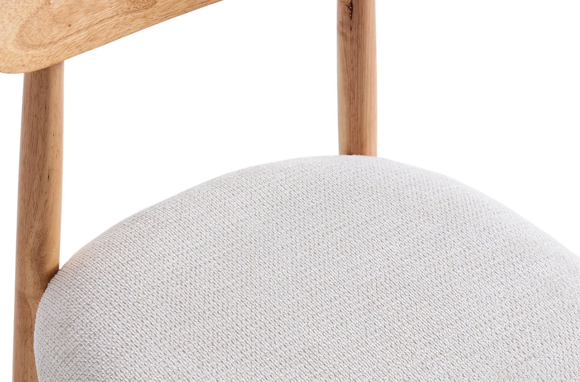 SILLA COMEDOR SHIA BEIGE / NATURAL - Imagen 5