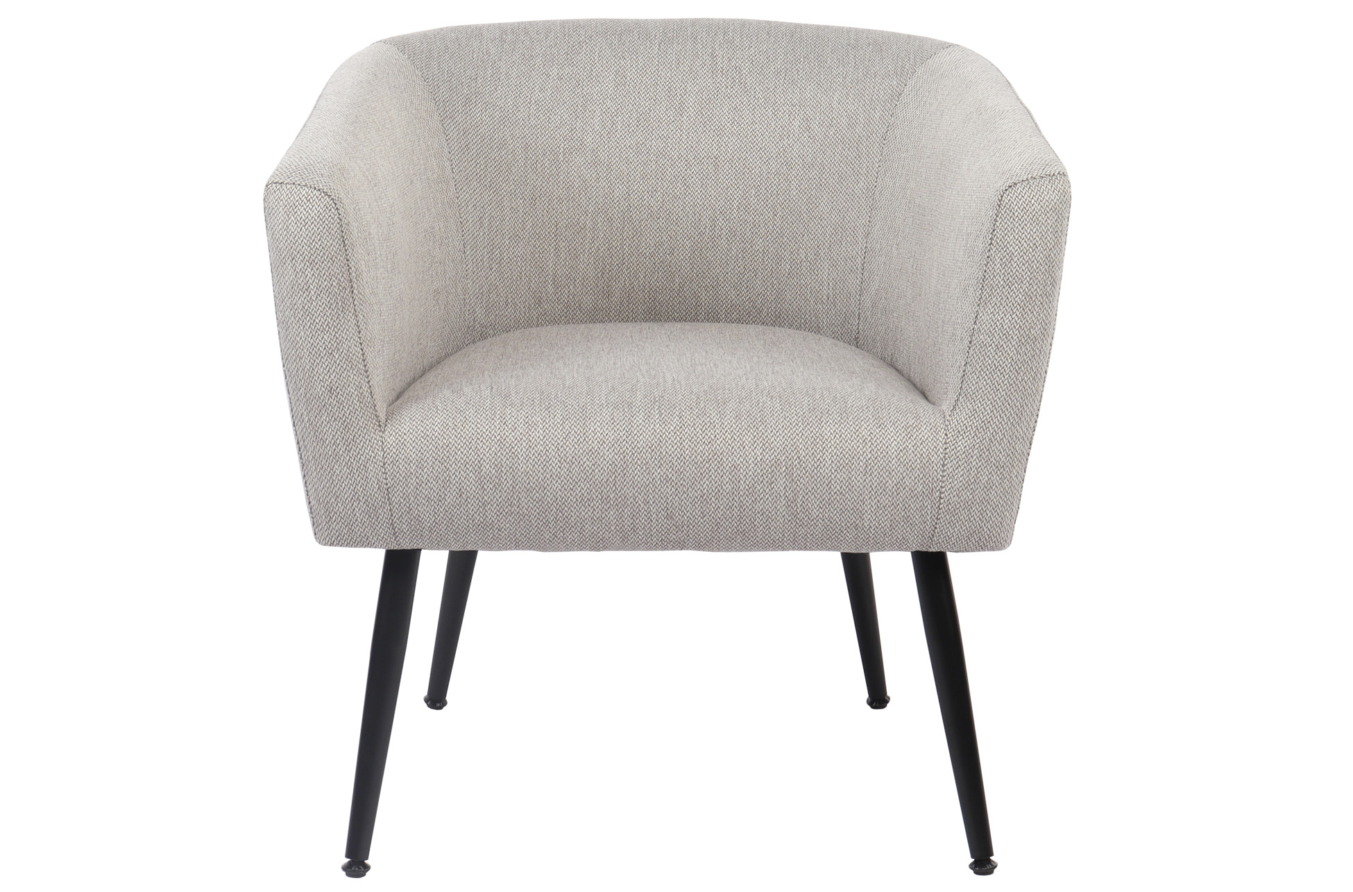 BUTACA CIRCULAR MELROSE GRIS MELANGE - Imagen 2