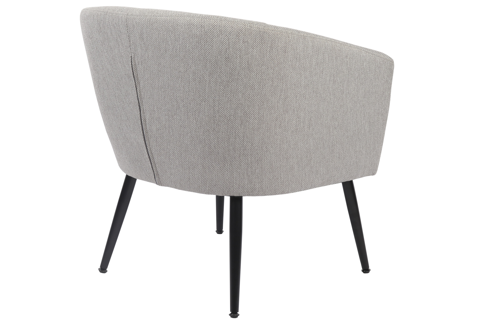 BUTACA CIRCULAR MELROSE GRIS MELANGE - Imagen 5