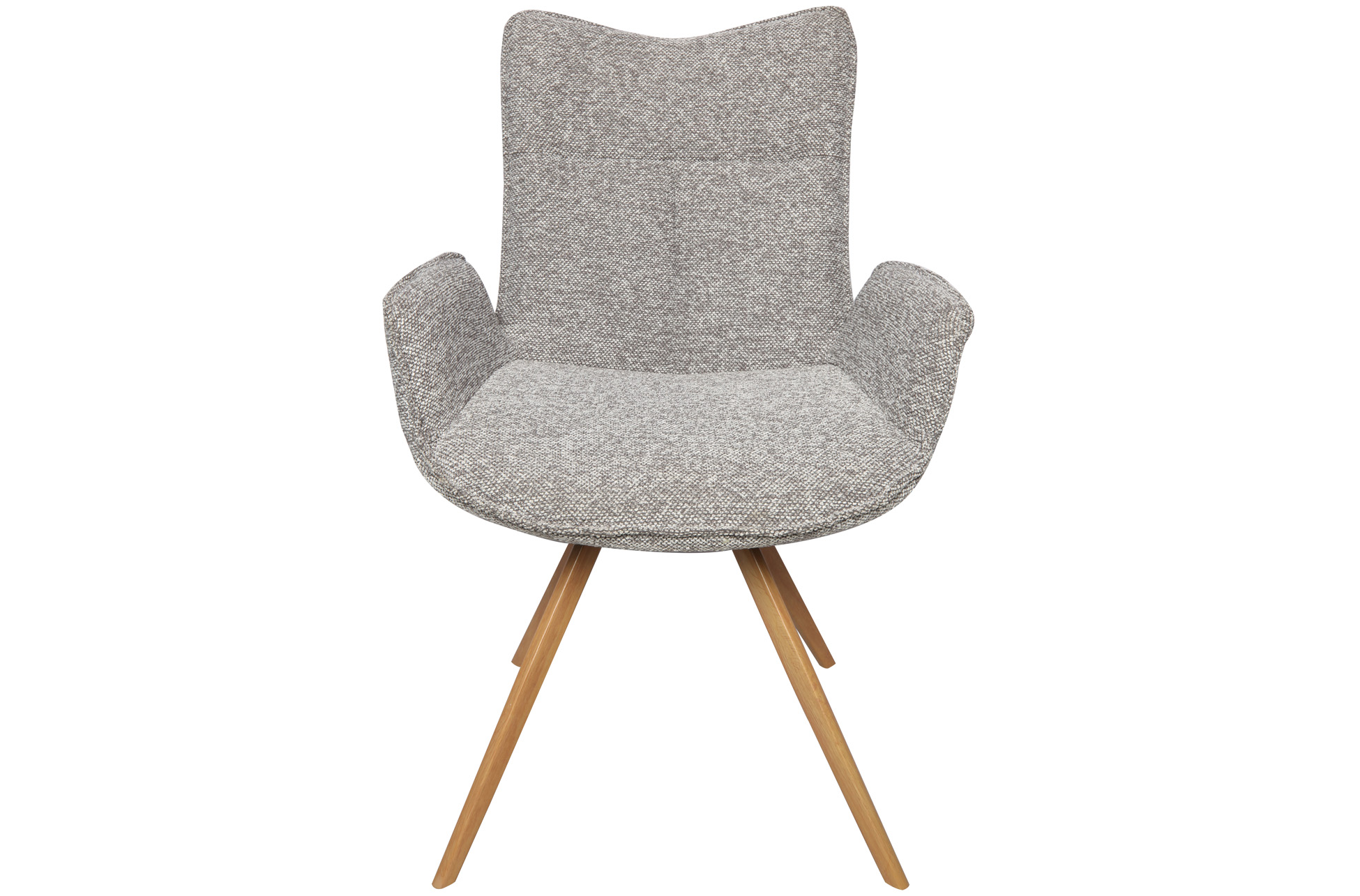SILLA COMEDOR MIREIA TEJIDO GRIS - Imagen 3
