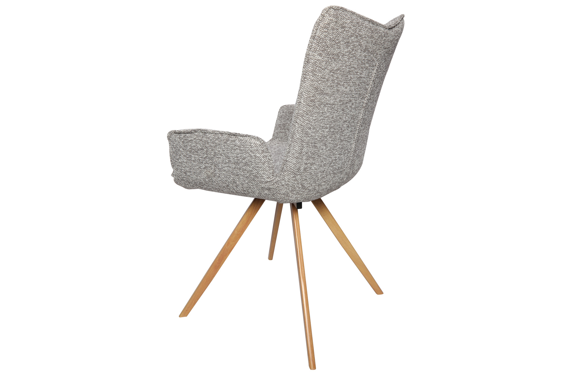 SILLA COMEDOR MIREIA TEJIDO GRIS - Imagen 4