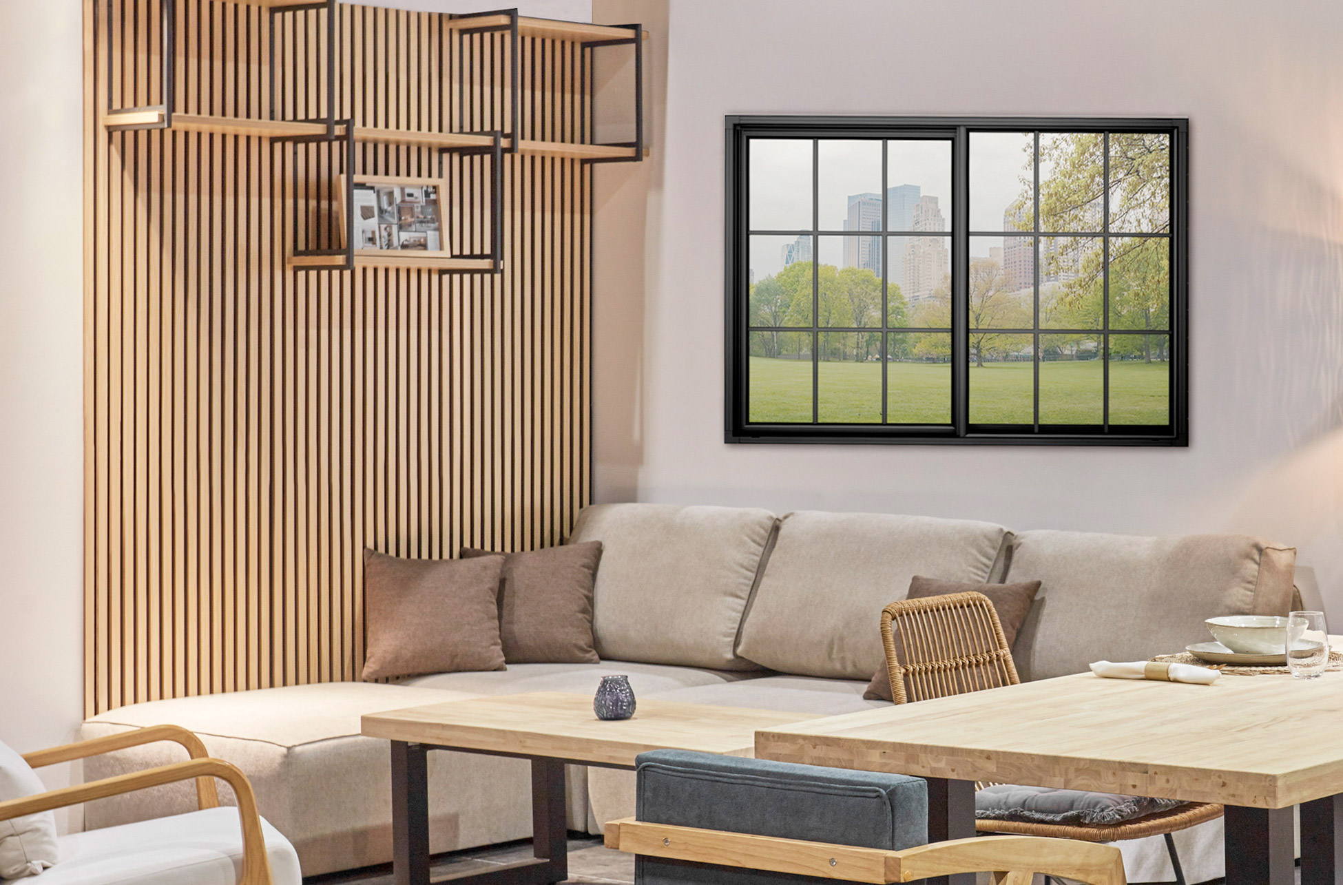 PANEL ACUSTICO PET ACUSTIC SOUND NORDISH / GRIS 60 x 120 CM. - Imagen 3