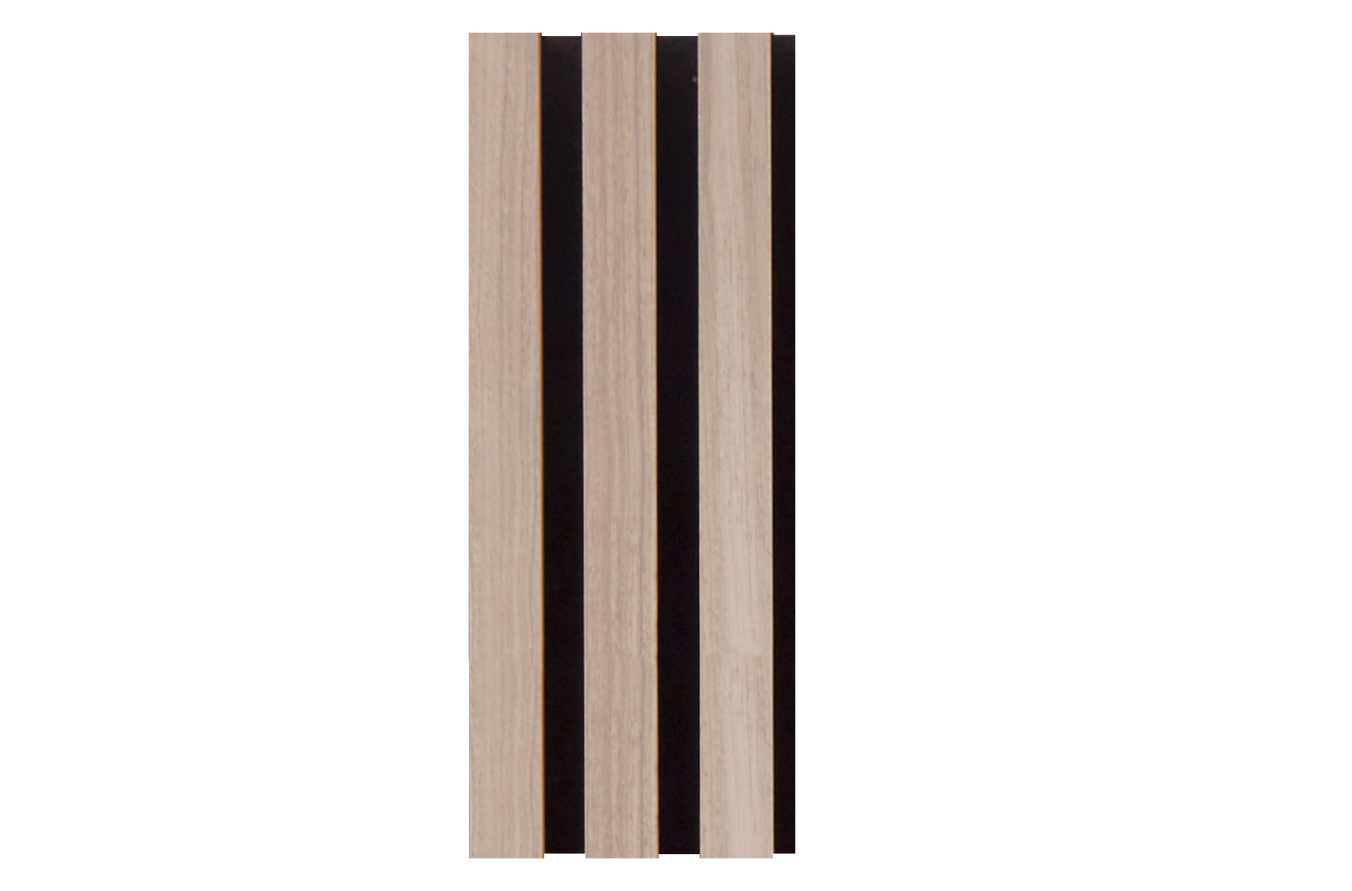 MUESTRA 30 X 12 CM PANEL ACUSTICO HONEY / NEGRO