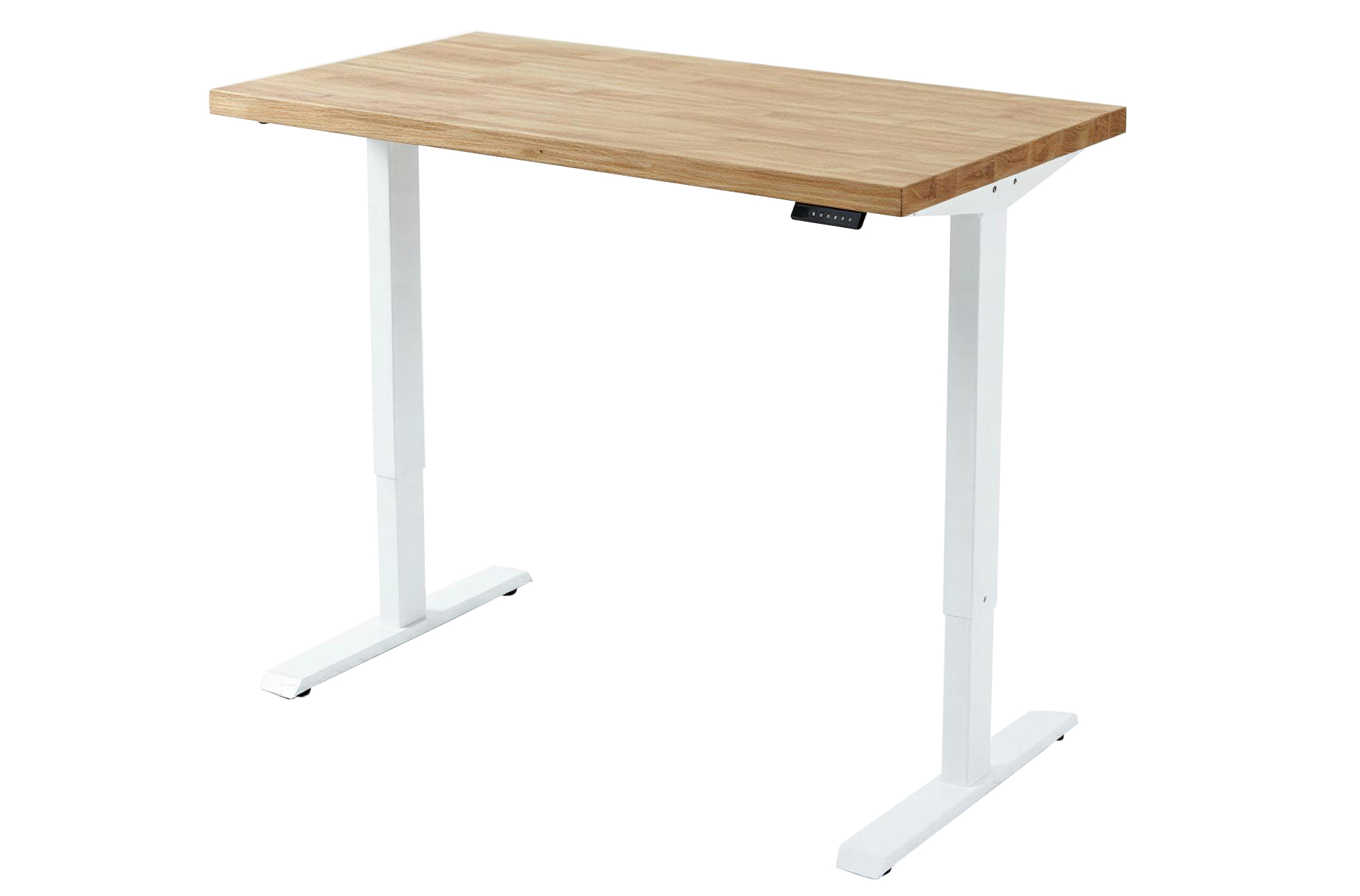 MESA ESCRITORIO / DESPACHO MOTORIZADA ELEVABLE STAND 140 x 70 CM NORDISH / BLANCO. - Imagen 4